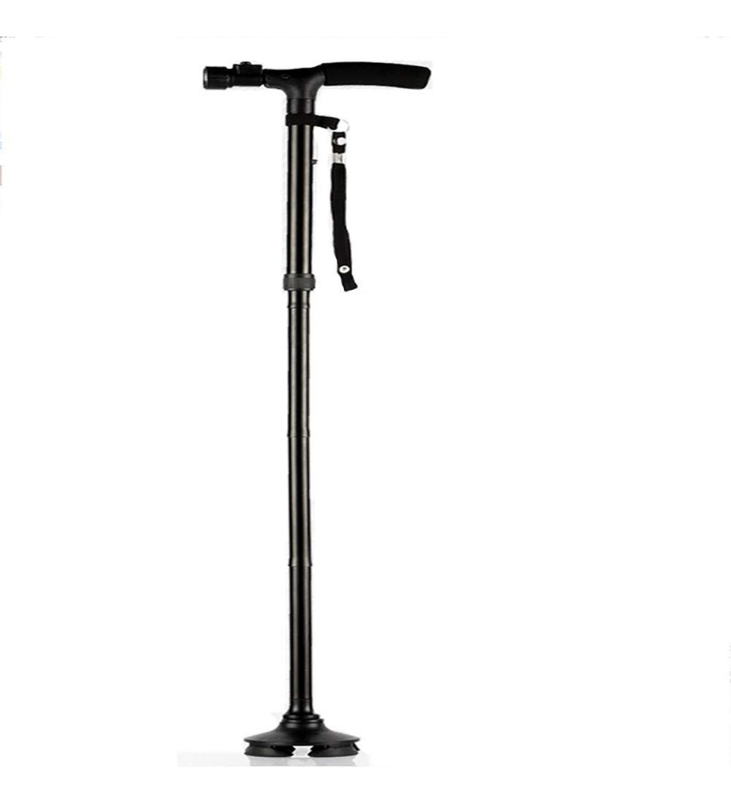 Portable Folding Walking Stick Adjustable Telescopic Underarm Cane Crutch Aluminum Alloy Crutches for Seniors Disabled Elderly Family - Buy Online on GoSupps.com