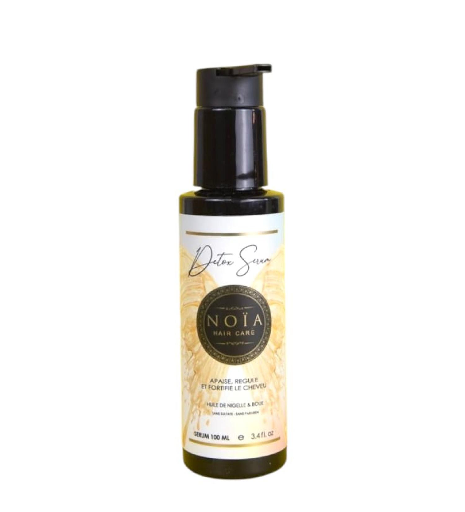 Hair Serum with Nigella Oil & Mud - Detox Range - NO A HAIR - 100 ML - Buy Online on GoSupps.com