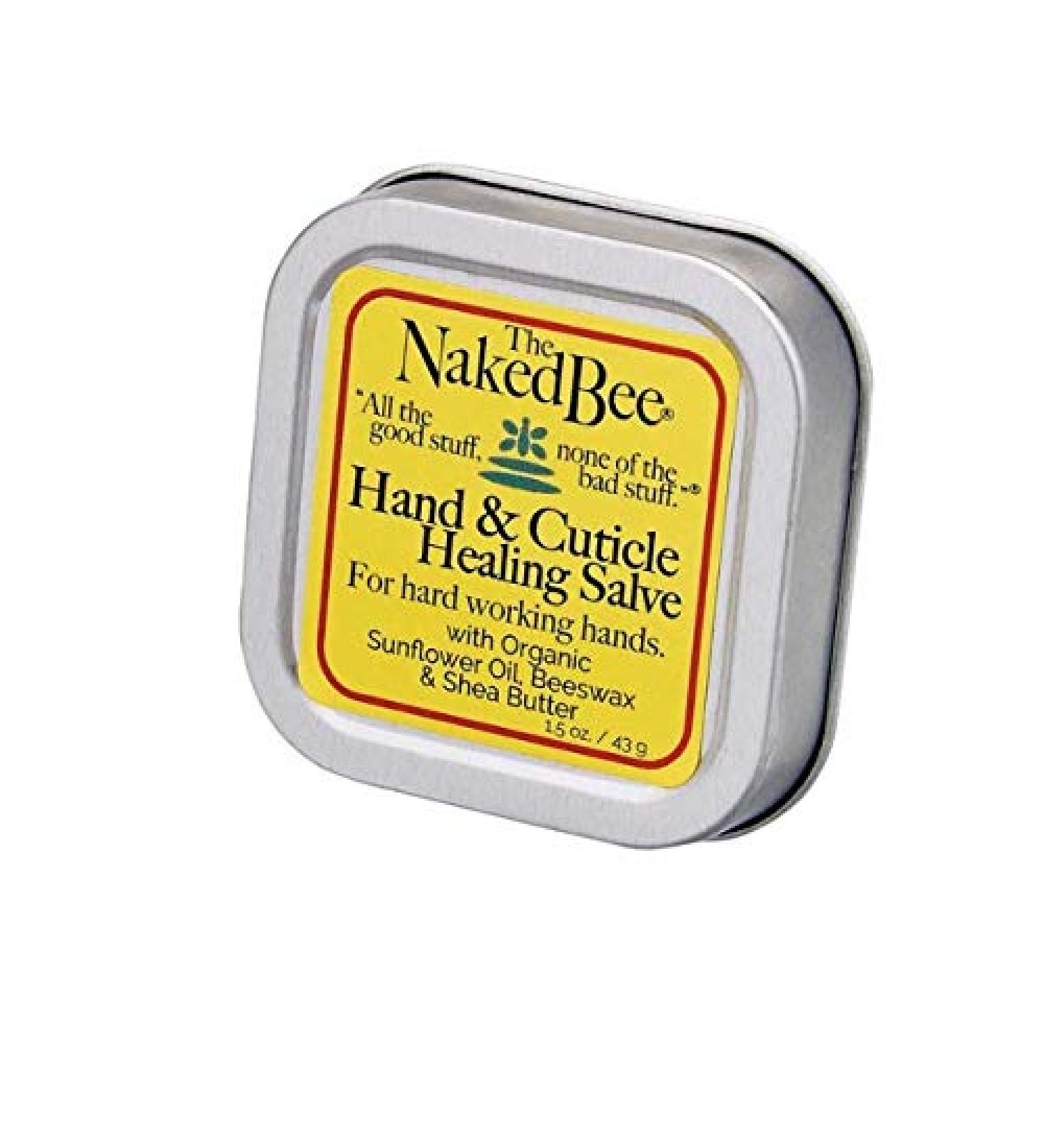 The Naked Bee Orange Blossom Honey Scent Hand and Cuticle Healing Salve 1.5 oz. 1 pk