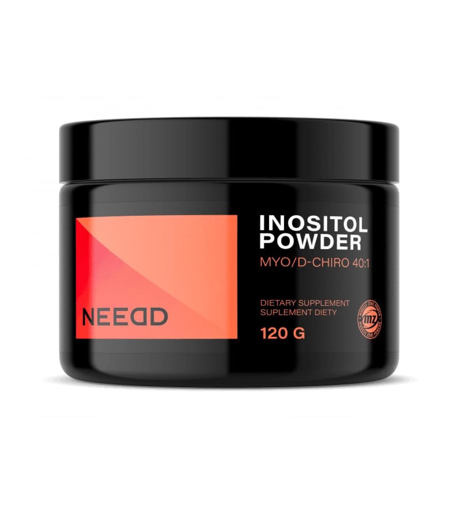 Inositol Powder (Myo/D-chiro inocytol) 120g