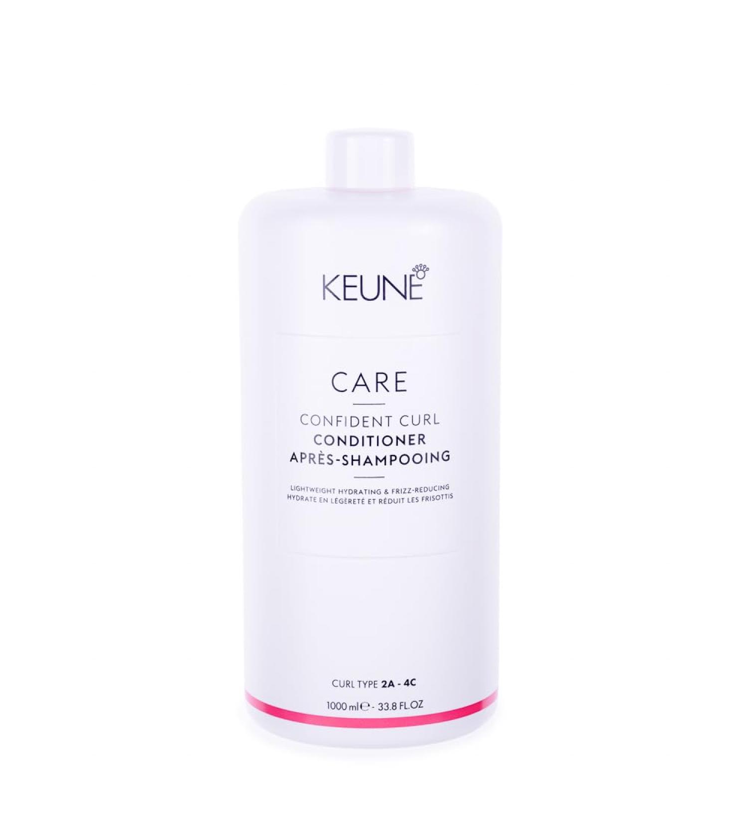 Keune Care Line Confident Conditioner 1000ml - conditioner for curly hair - Buy Online on GoSupps.com