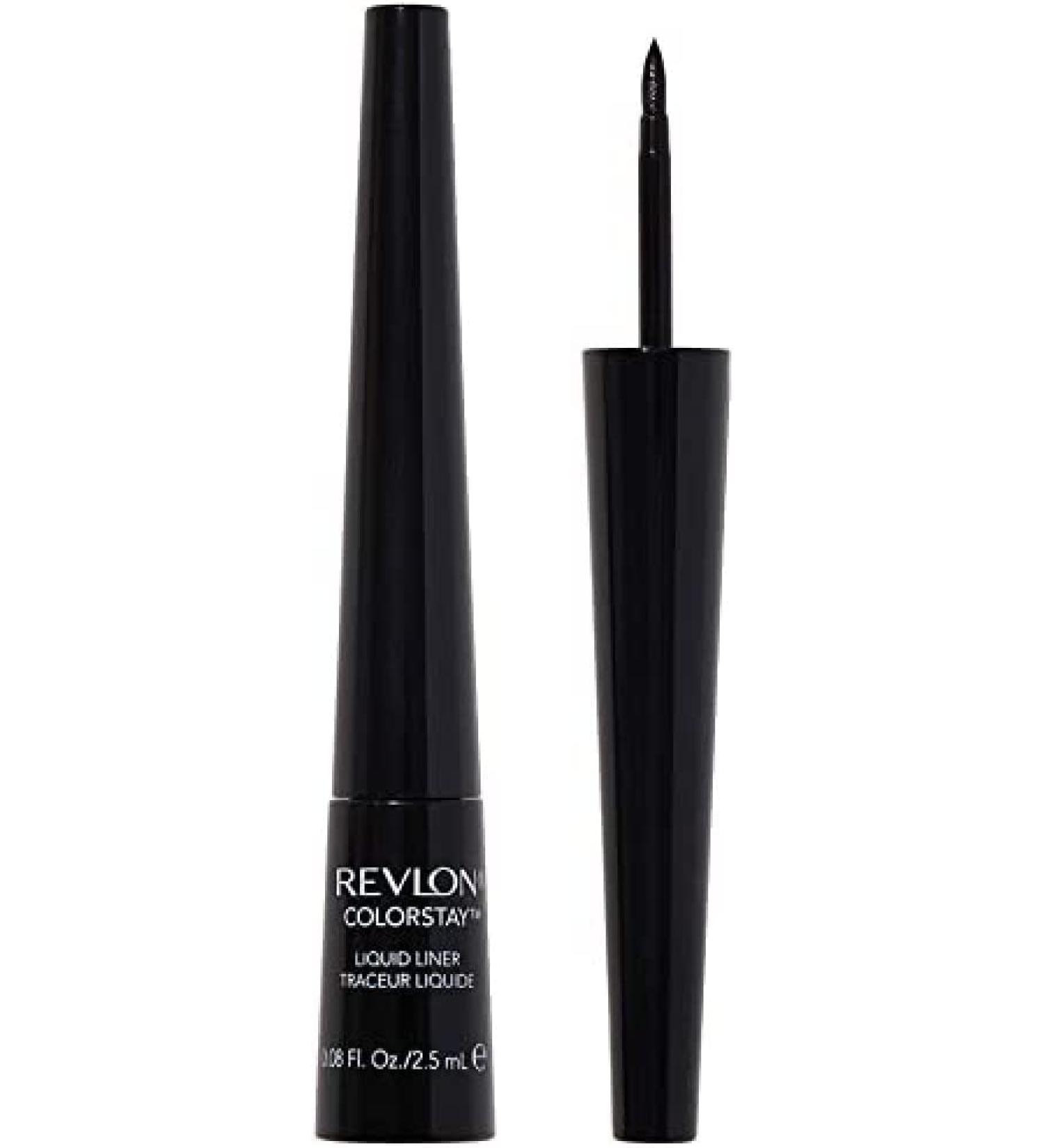 REVLON Colorstay Liquid Eyeliner Waterproof Smudgeproof Longwearing Ultra-fine Tip - Black 0.08 Fl Oz - Buy Online on GoSupps.com