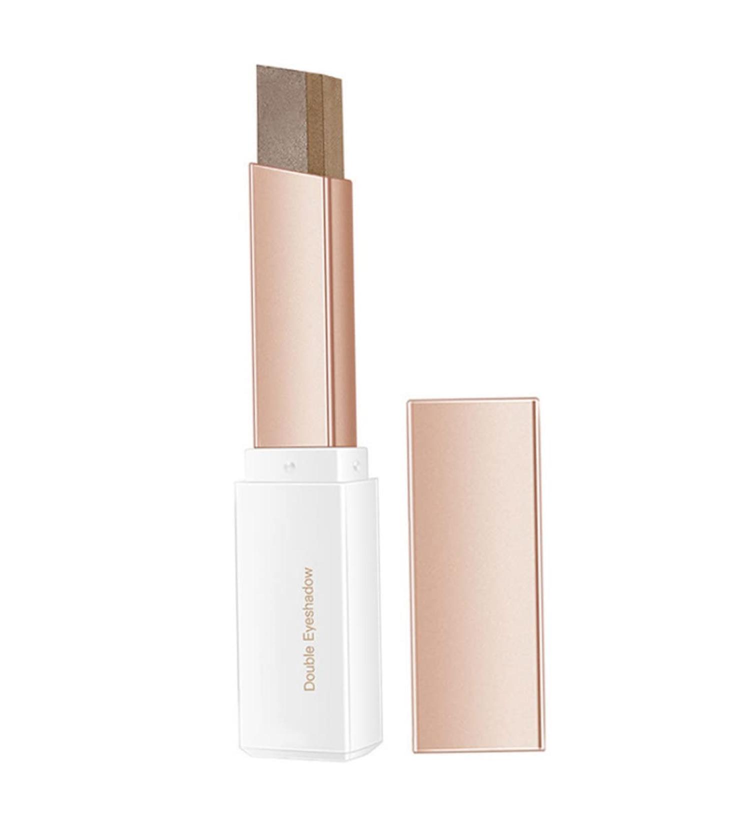 Buy Double Color Eyeshadow Stick 2 in 1 - Gradient Shimmer Eye Shadow Makeup | International Shipping Available - Buy Online on GoSupps.com