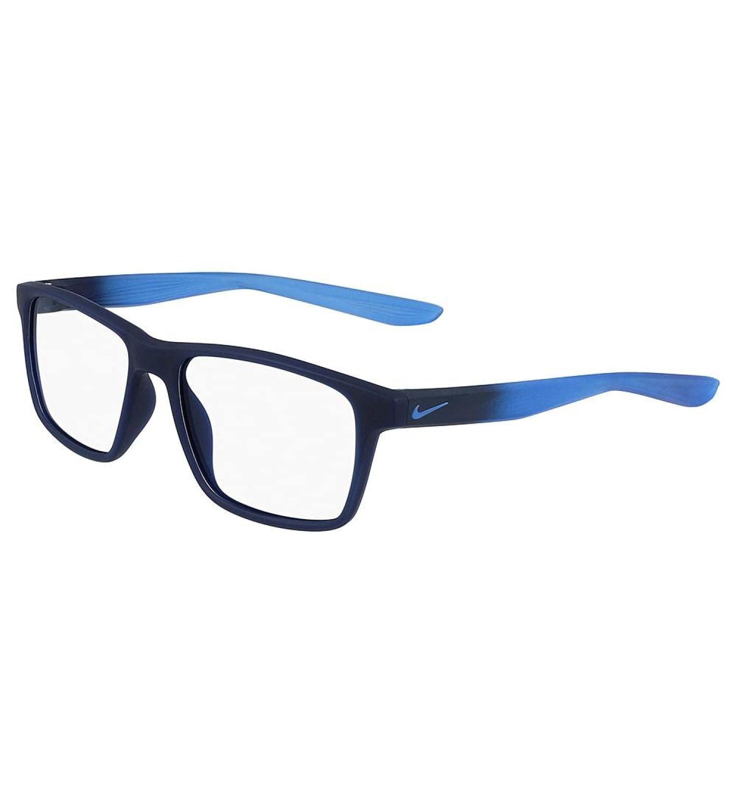 Buy Nike 5002 422 Matte Midnight Navy Fade Eyeglasses | Stylish & Durable | International Shipping Available - Buy Online on GoSupps.com