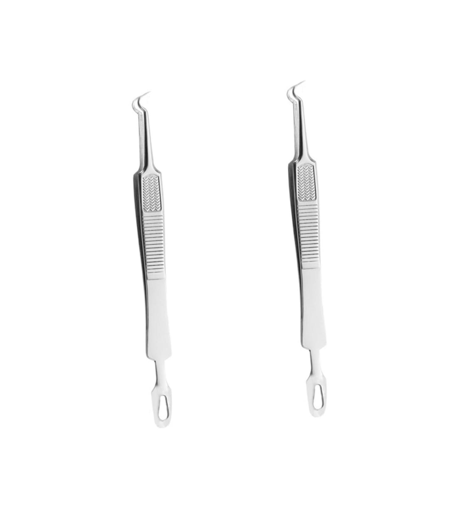 Beavorty 6 Pcs Clip Pimple Extraction Tool Stainless Pimple Blemish Removal Tools Pimple Extractor Hair 1 count (Pack of 1) - Buy Online on GoSupps.com