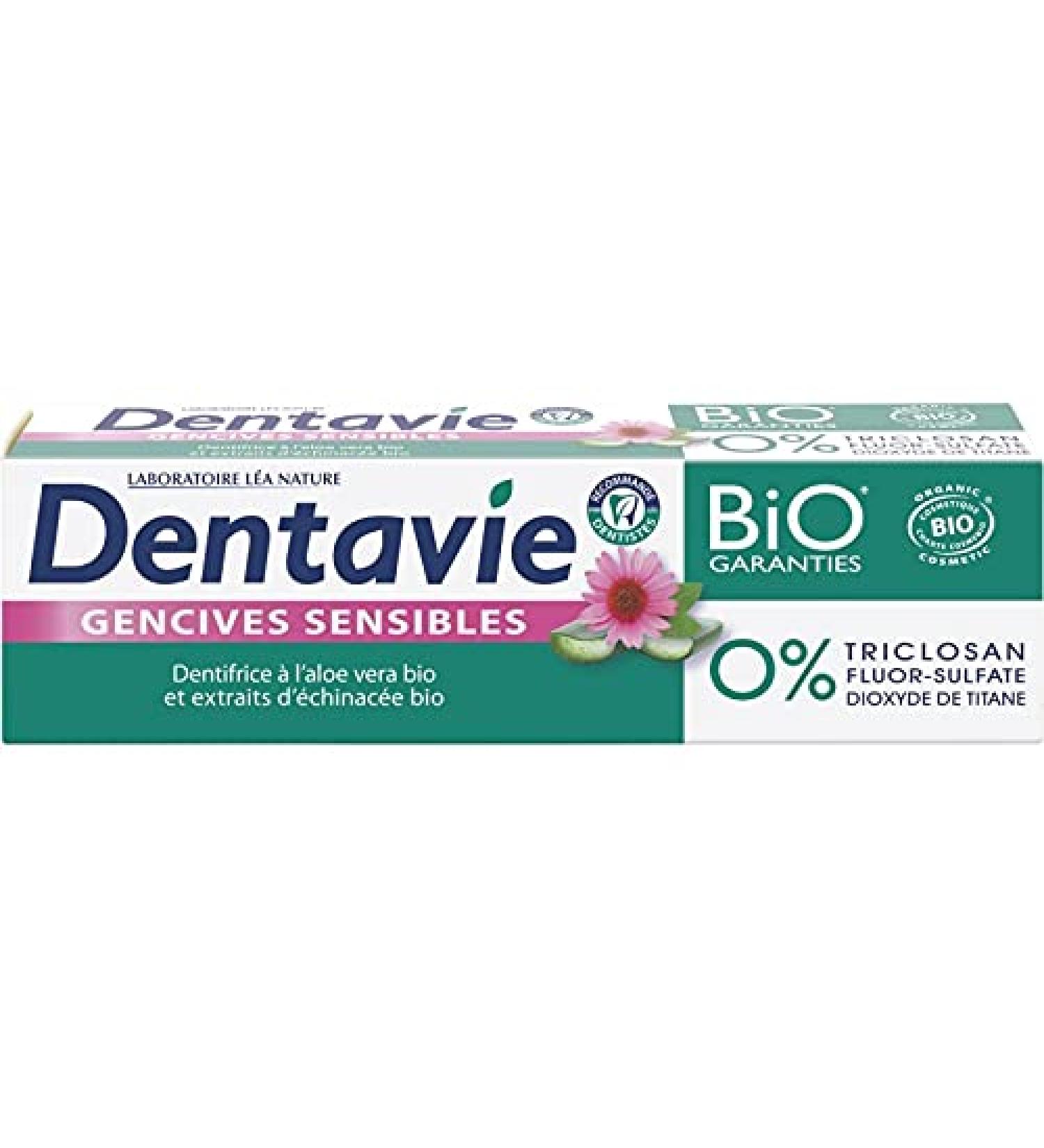 DENTAVIE - Dentifrice Gencives Cosmetic Organic 75Ml - le Lot De 3 - Buy Online on GoSupps.com