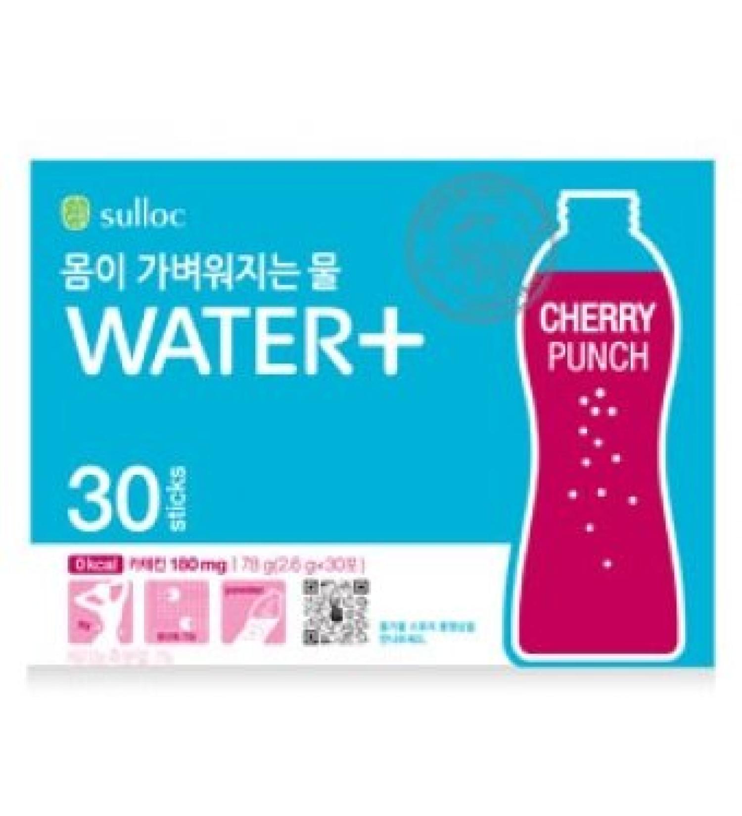 Osulloc Water + Cherry Punch 30 sachets in a box - Buy Online on GoSupps.com