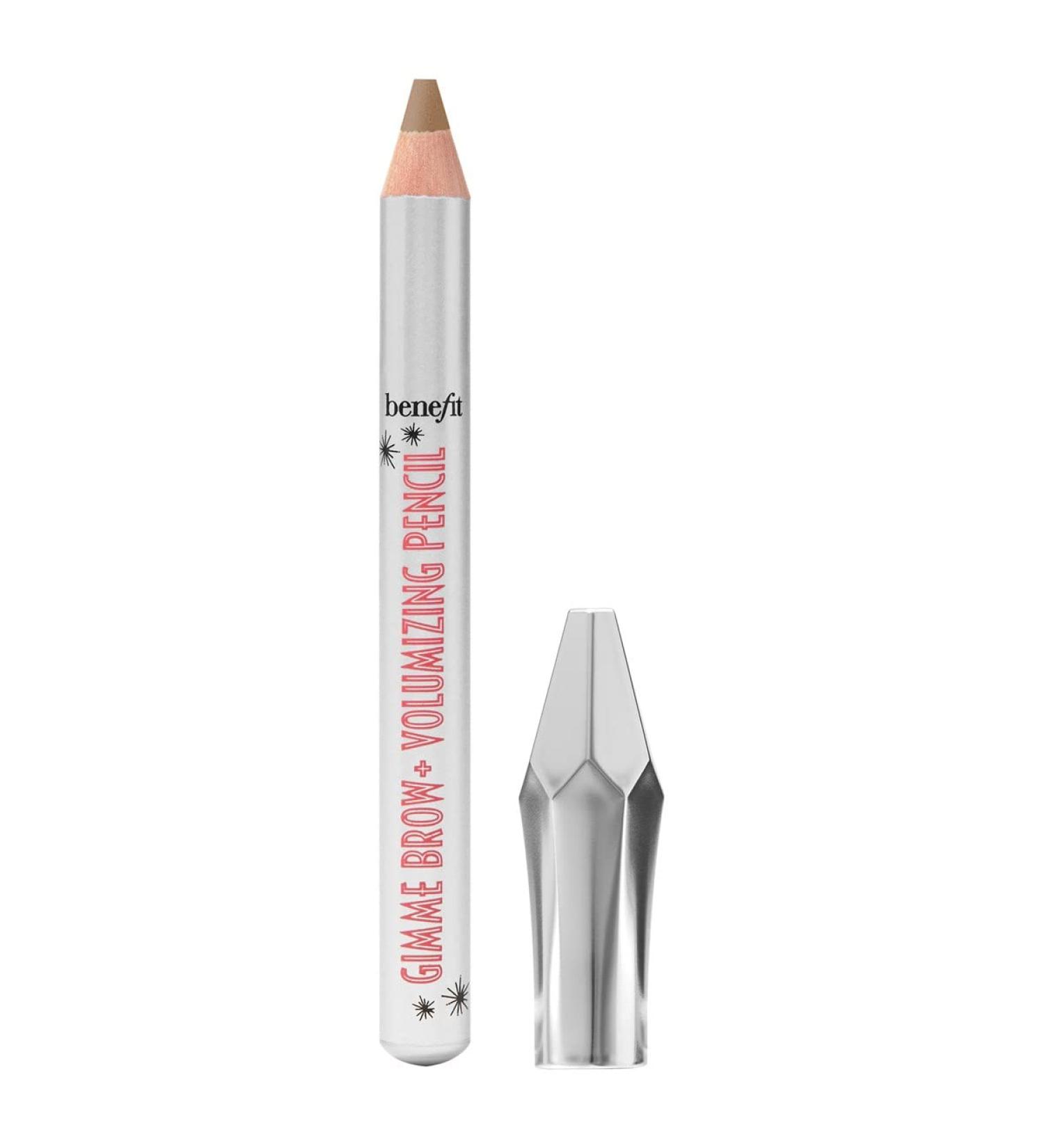 Benefit Mini Gimme Brow+ Volumizing Fiber Eyebrow Pencil - 3 Warm Light Brown - Buy Online on GoSupps.com