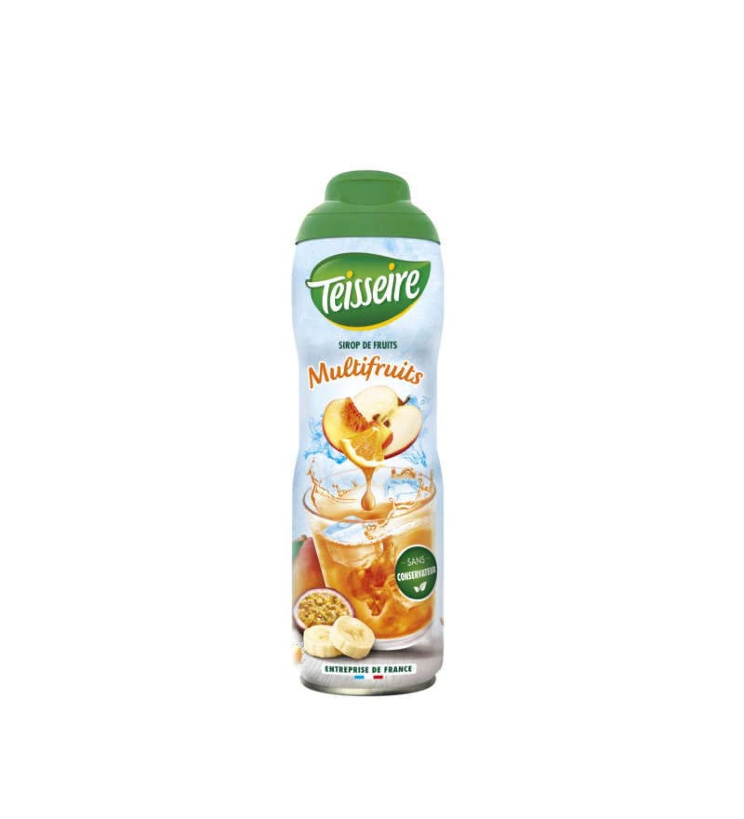 Teisseire Multifruit Fruit Syrup, 600 ml