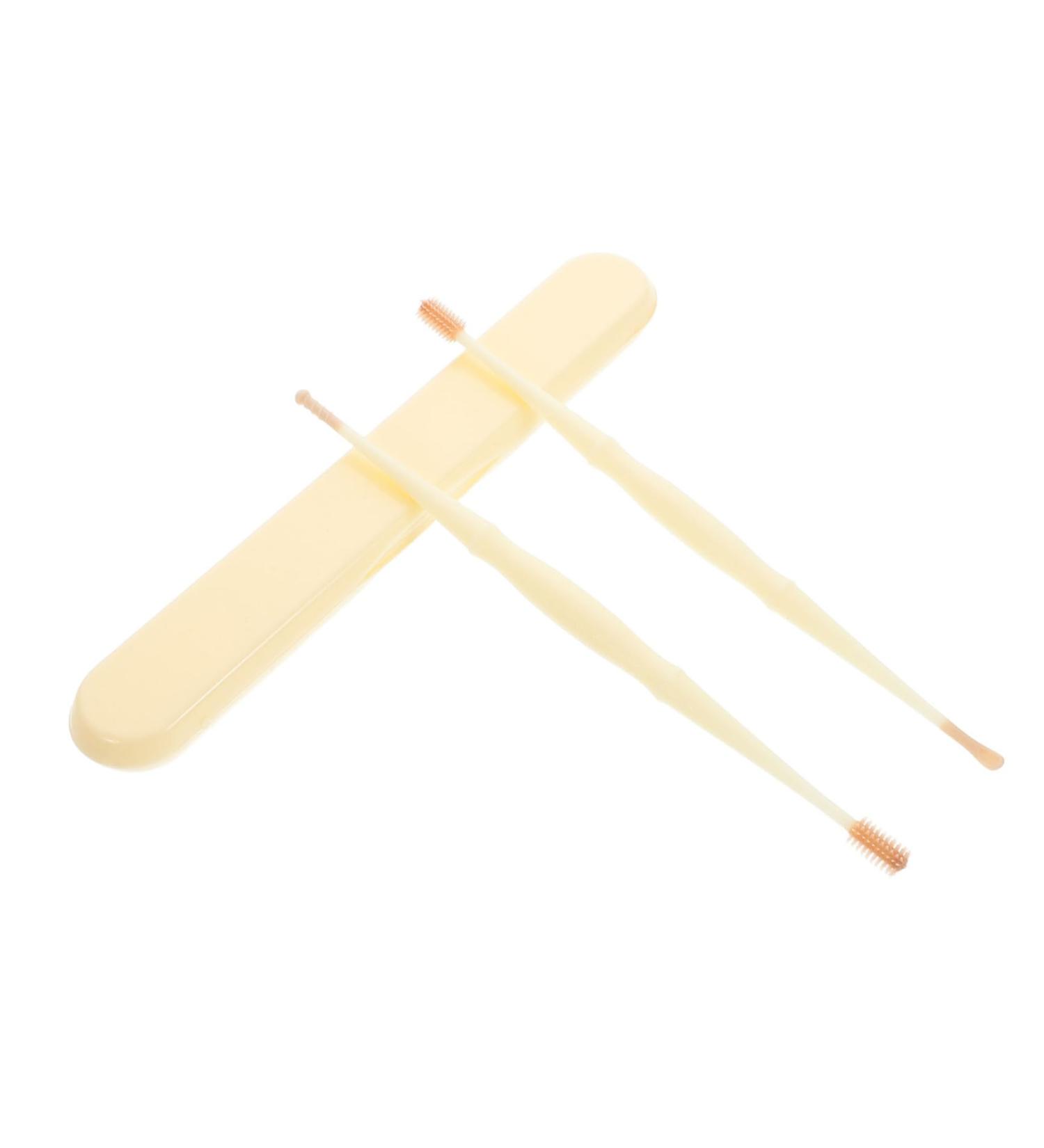 Holibanna 1Set Dualhead Spiral Ear Wax Removal Kit Ear Cleaner Tool with Massage Function Safe Versatile Design for Home Use Ear Cleaning for All Ages - Buy Online on GoSupps.com