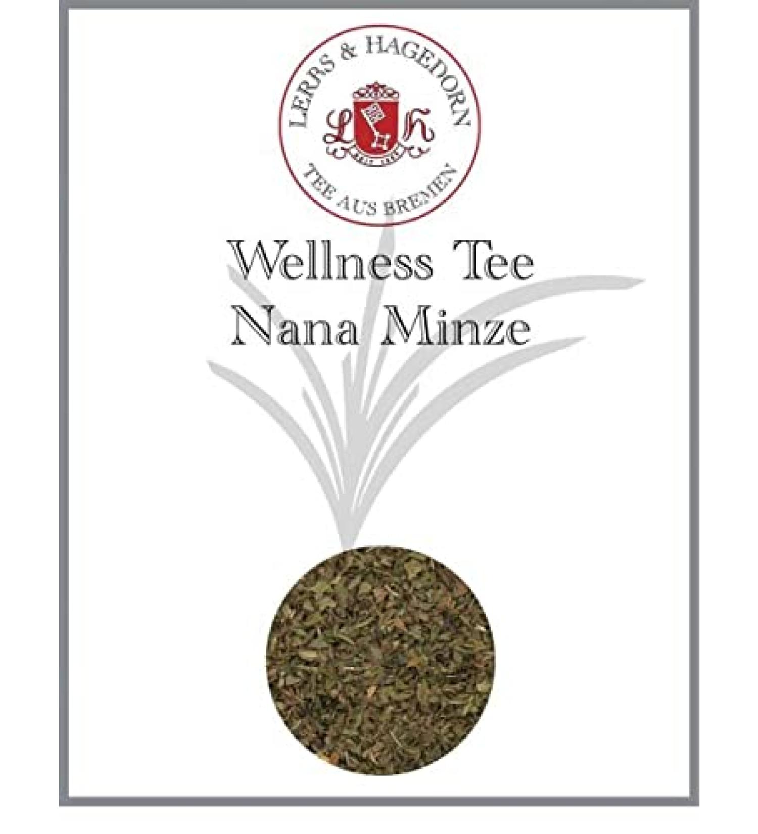  Lerbs & Hagedorn Wellness Nana Mint Tea 250g - Buy Online on GoSupps.com