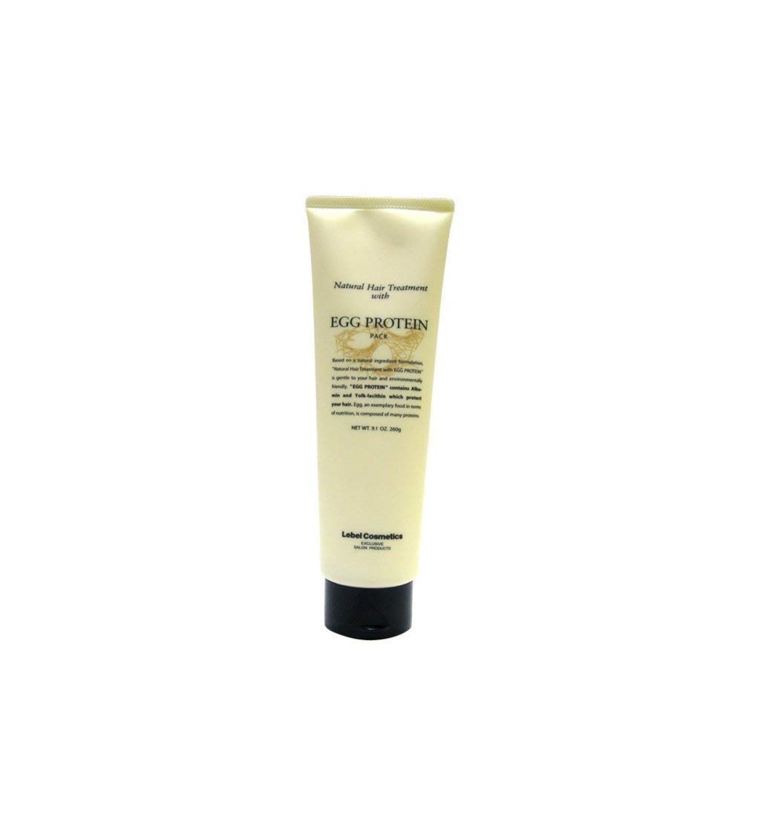 Lebel Cosmetics Natural Hair Treatment Egg Protein 260g - Revitalize & Strengthen Your Hair | International Shipping Available - Buy Online on GoSupps.com