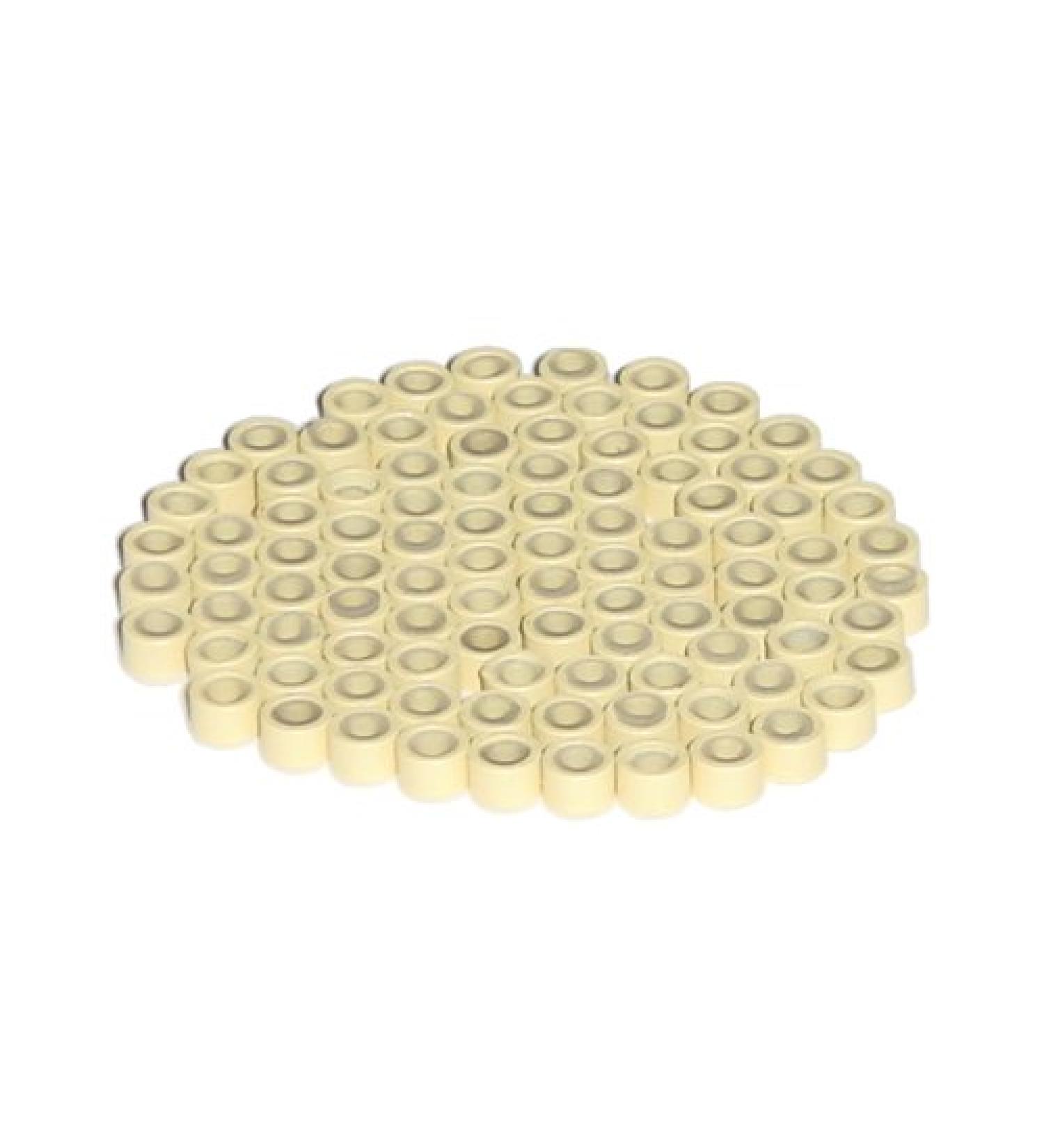 MilleniumHair 100 Microrings with Silicone Size M Light Blonde