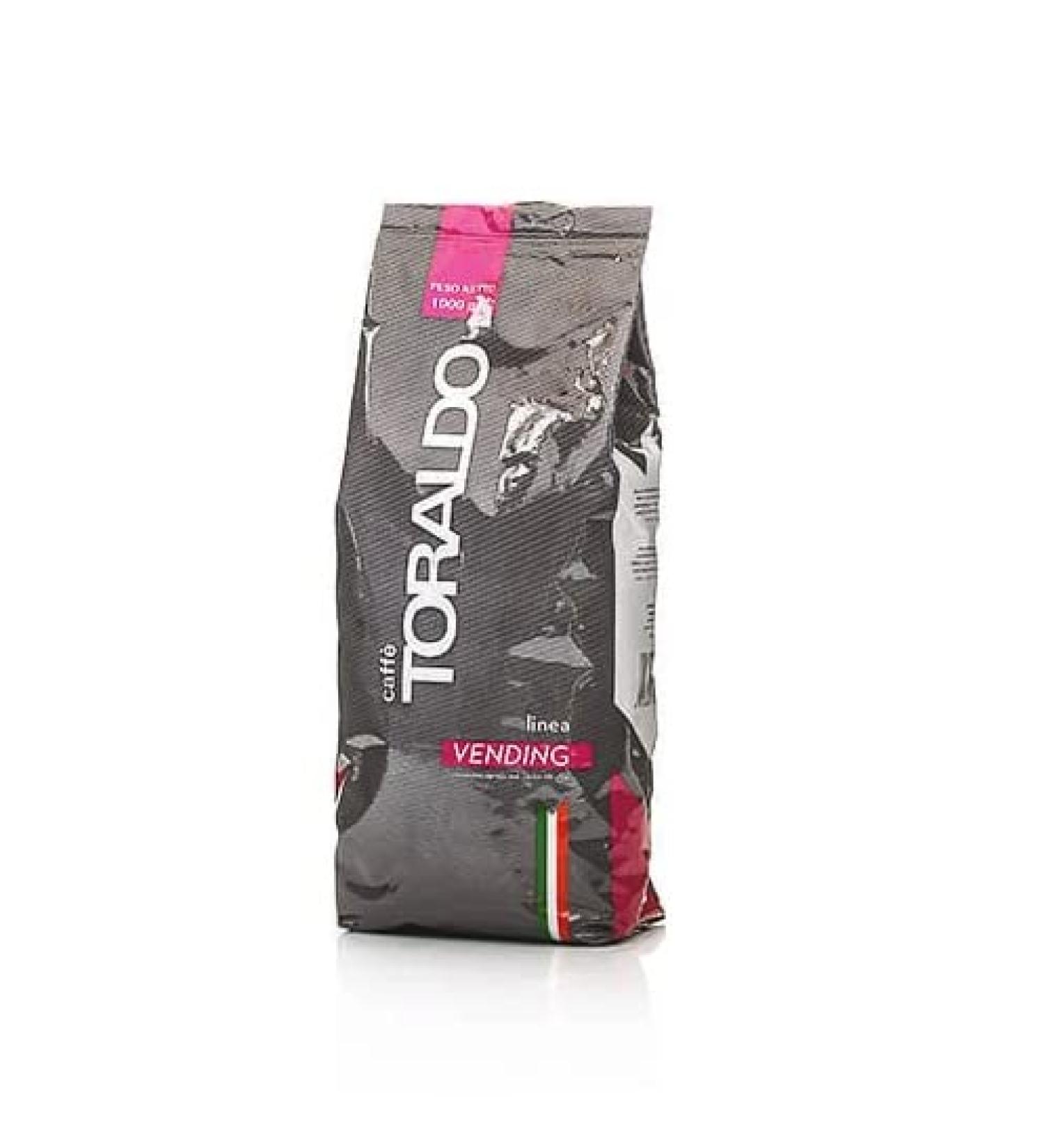 caff toraldo CAFF TORALDO | Caffe in Beans | Selected Coffee Beans | Roasted in Italy | Excellence of Neapolitan Coffee | (6kg Pink Mix)