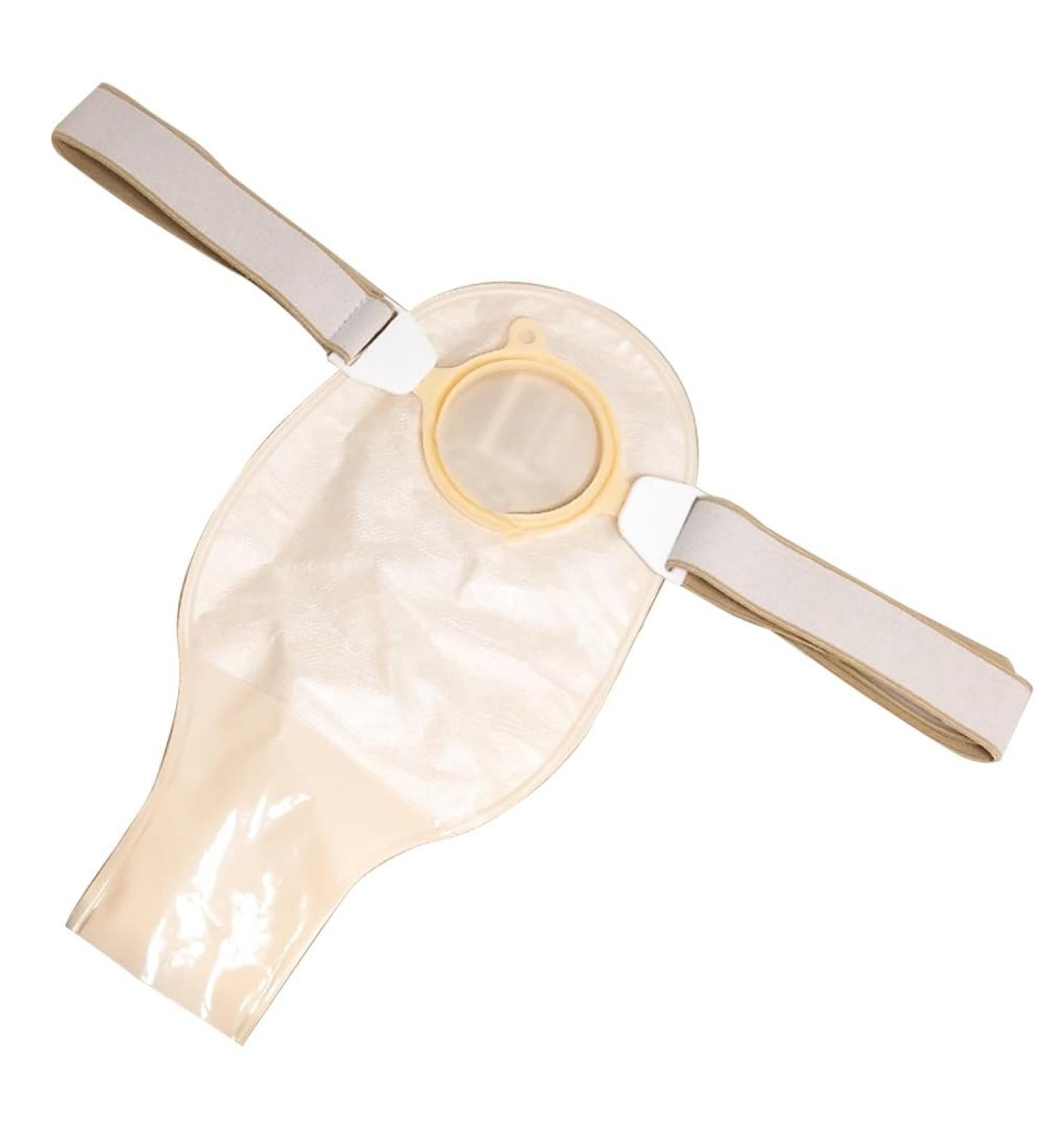 Stoma Belt & Hernia Underwear for Men - Easy Snap-On Ostomy Bag Skin-Coloured Ideal for Elderly | International Shipping Available - Buy Online on GoSupps.com