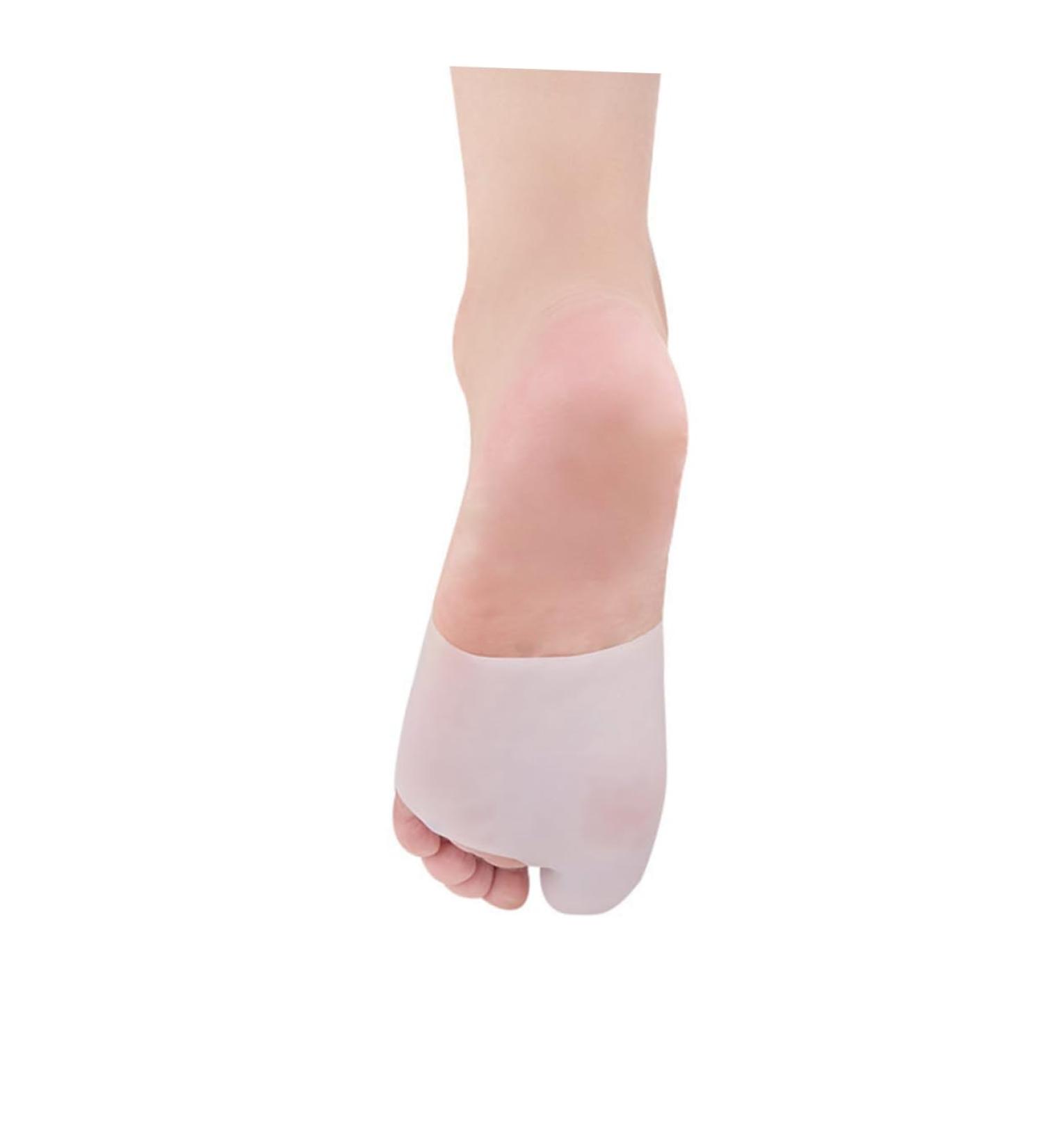 White Gel Toe Separator - 1 Pair Toe Spacer for Bunions - Thumb Head Gel Splitter - Bunions Toe Separator - Buy Online on GoSupps.com