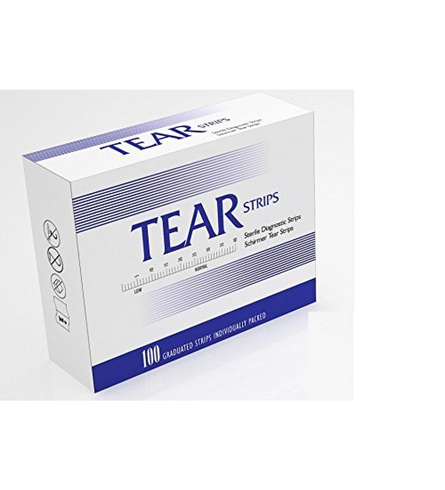 100 Diagnostic Schirmer Tear Strips - Individually Packed - Buy Online on GoSupps.com