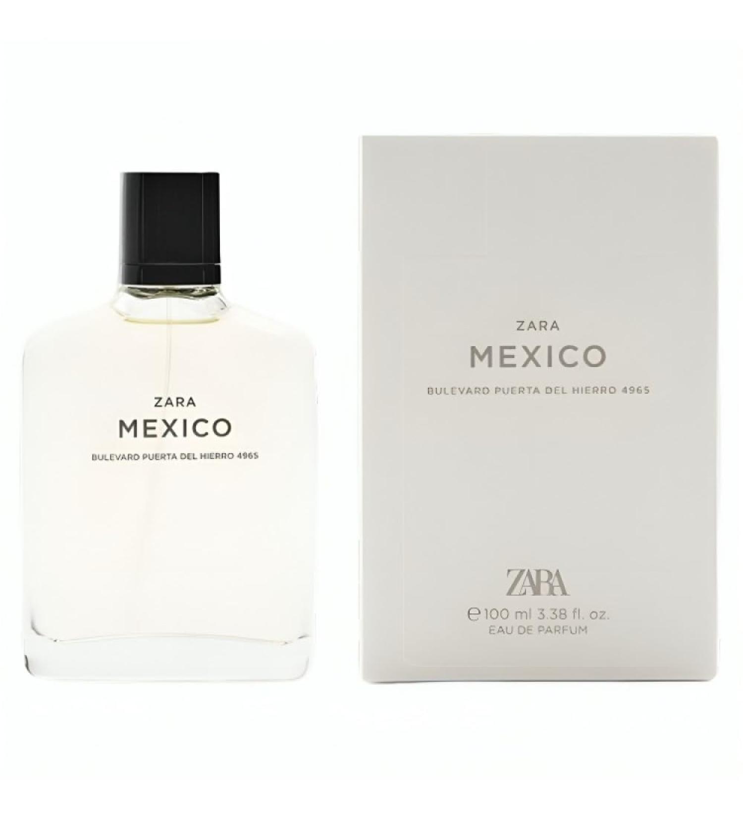 Zara Mexico Bulevard Puerta Del Hierro 4965 Cologne for Men EDP Eau De Parfum 100 ML (3.38 FL OZ) - Buy Online on GoSupps.com