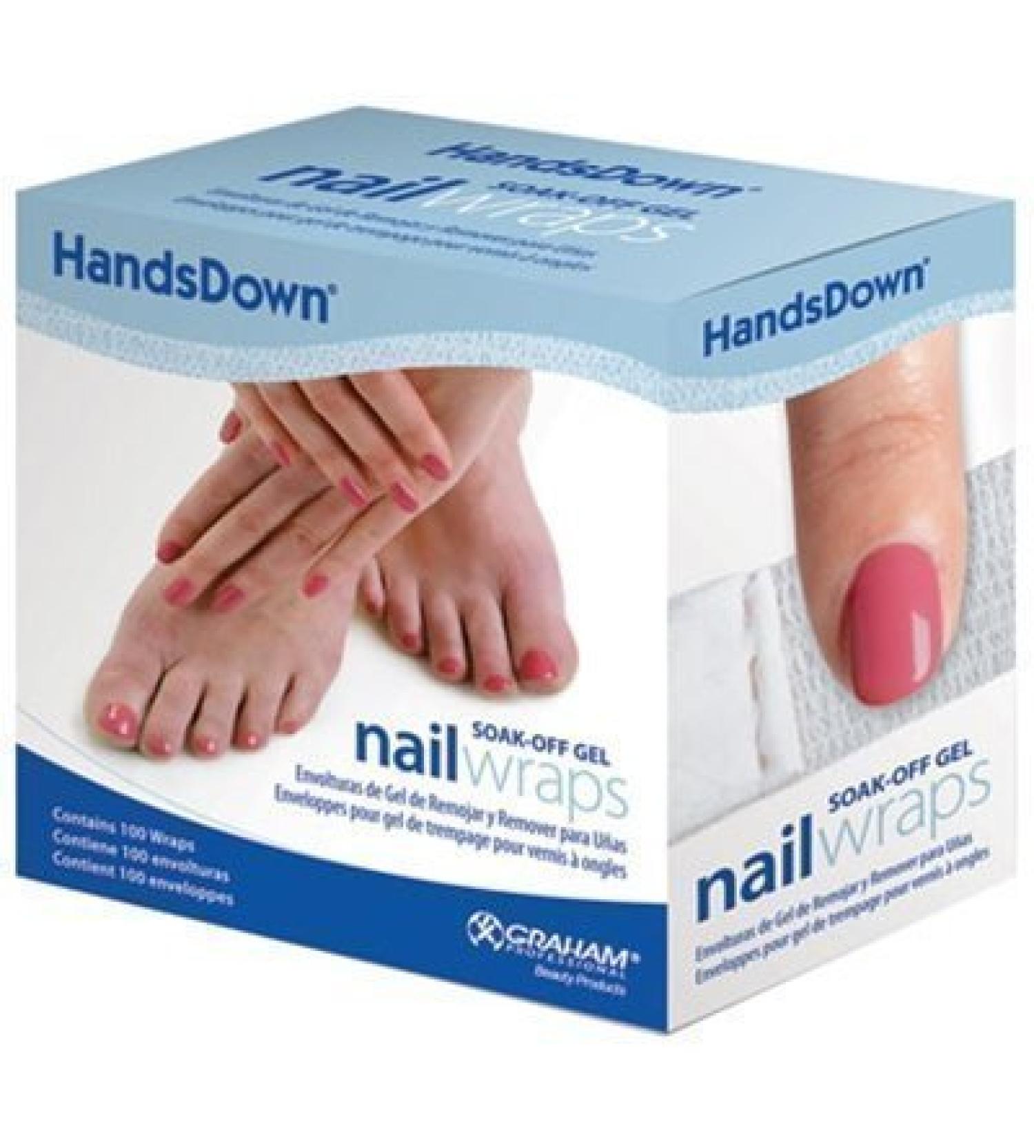 Graham Hands Down Soak Off Gel Nail Wraps