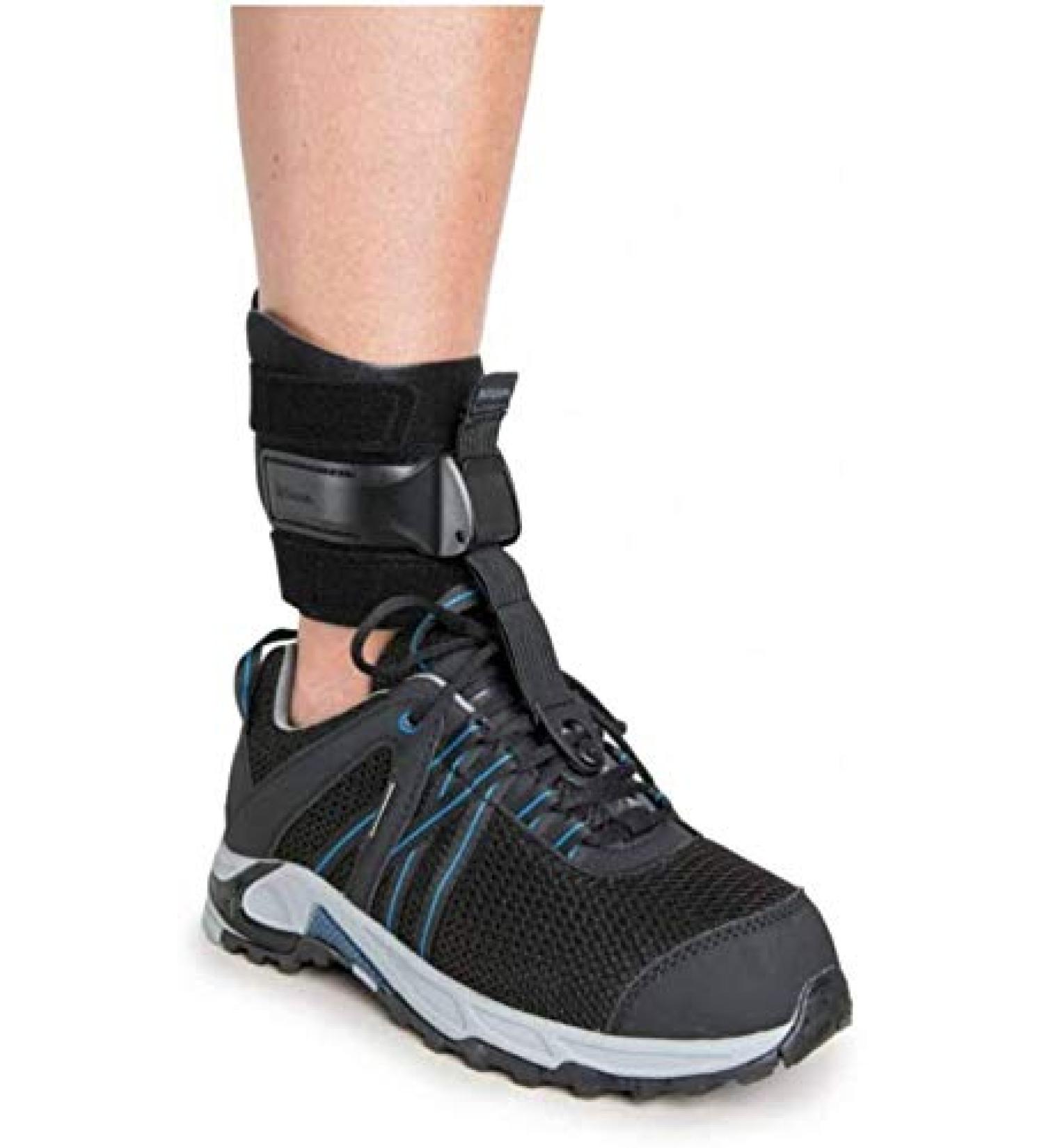 Ossur Rebound Foot-up Drop Foot Brace | Ankle-Foot Orthosis | Dynamic Support & One-Hand Wearability | Adjustable & Breathable | L/XL - Shop Internationally - Buy Online on GoSupps.com