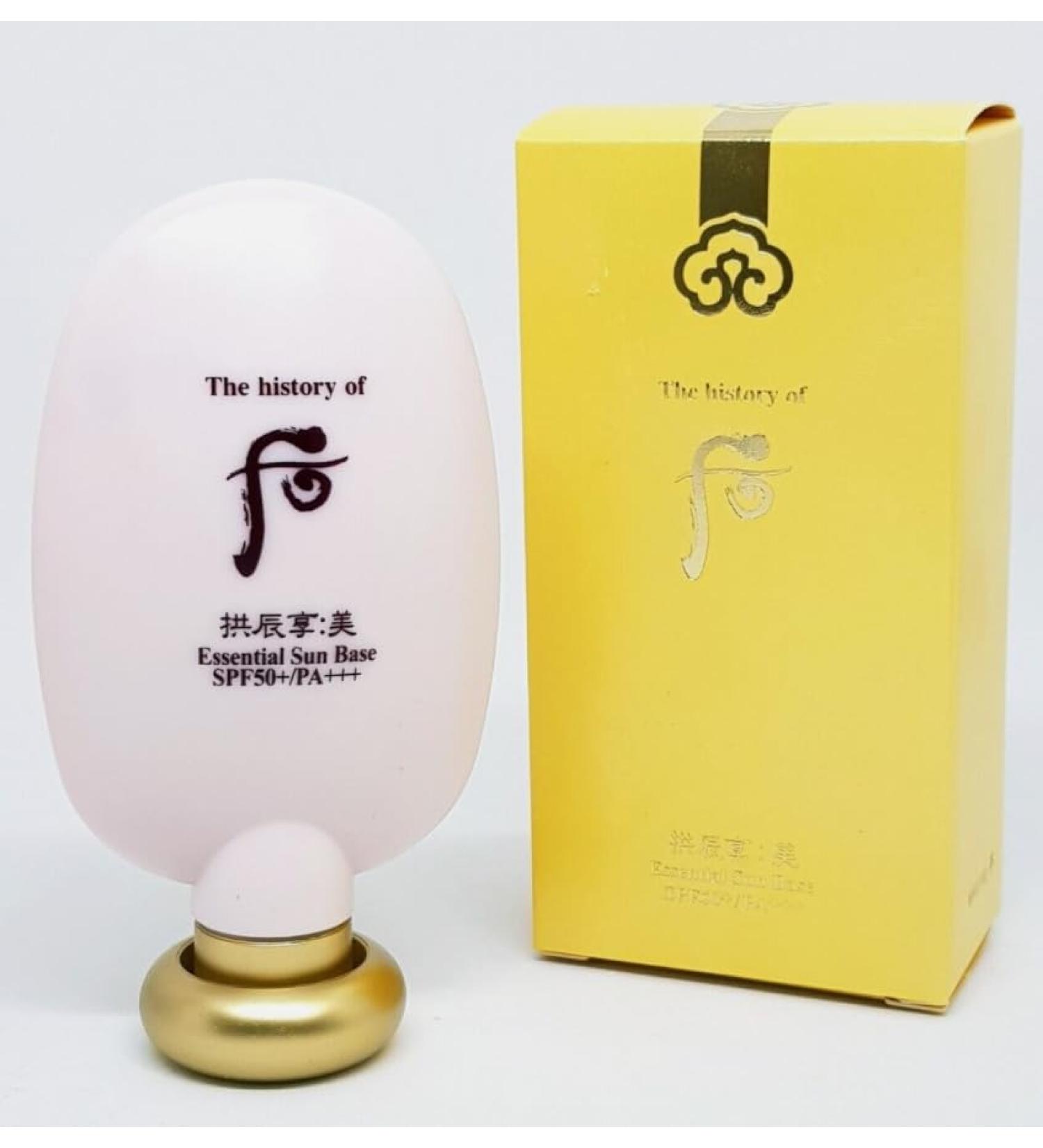 Buy The History of Whoo Gongjinhyang Mi Luxury Moisturizer & Makeup Sun Base Gel - UV Protection 1.52 fl oz | Premium Korean Skincare - Worldwide Shipping - Buy Online on GoSupps.com