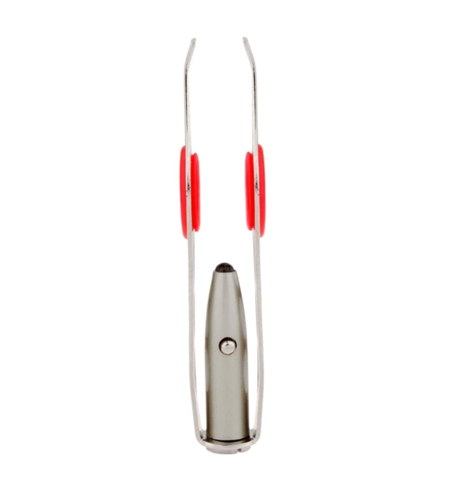 1PC Tweezers With Light Stainless Steel Eyebrow Tweezer Hair Removal Spotlight Eyelash Tweezer Eyebrow Tweezer Professional Beauty Tools Illuminate Dark Areas - Buy Online on GoSupps.com
