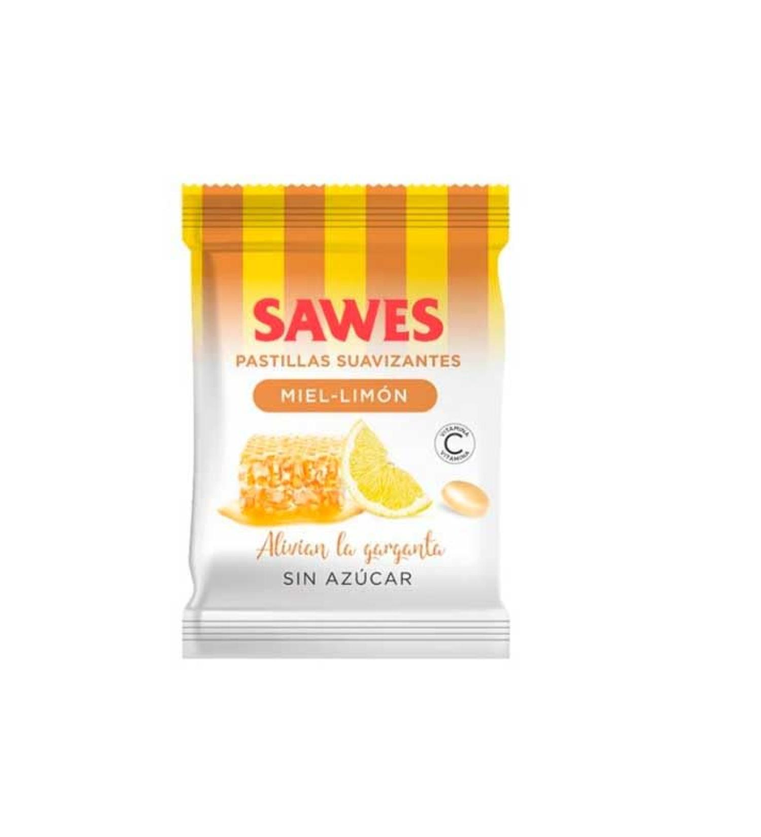 Sawes CARAMELOS SAWES HONEY - Lemon S/AZ PARA2 Bag