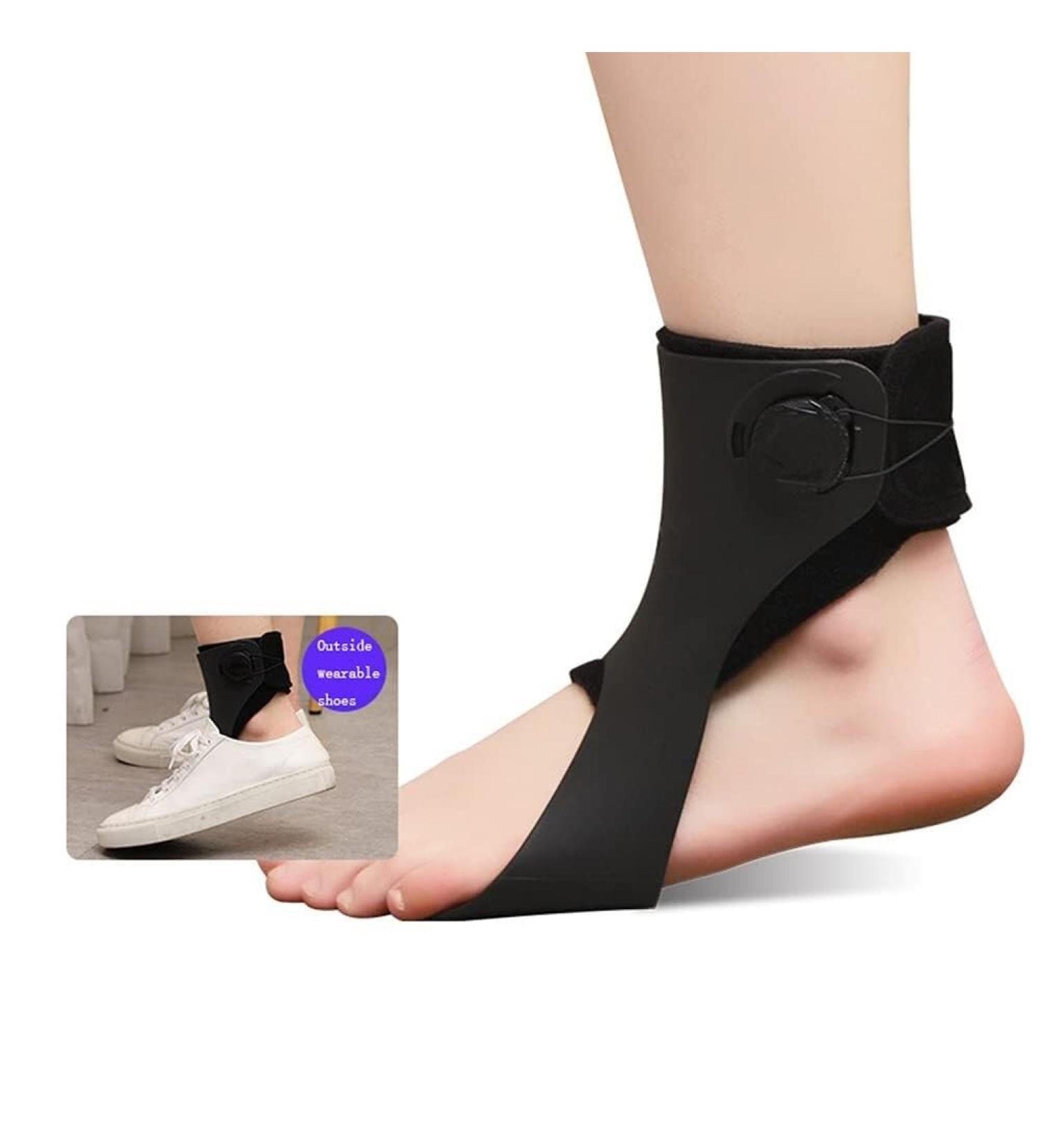Shop Foot Drop Orthosis - Adjustable AFO Ankle Brace for Improved Gait & Pain Relief | Left Medium 30cm - Buy Online on GoSupps.com