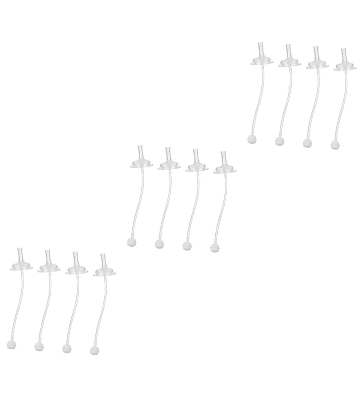 Buy Abaodam 12 Pcs Water Spectrum Baby Bottle Accessories - Silicone Straws & More for Kids | International Shipping Available - Buy Online on GoSupps.com