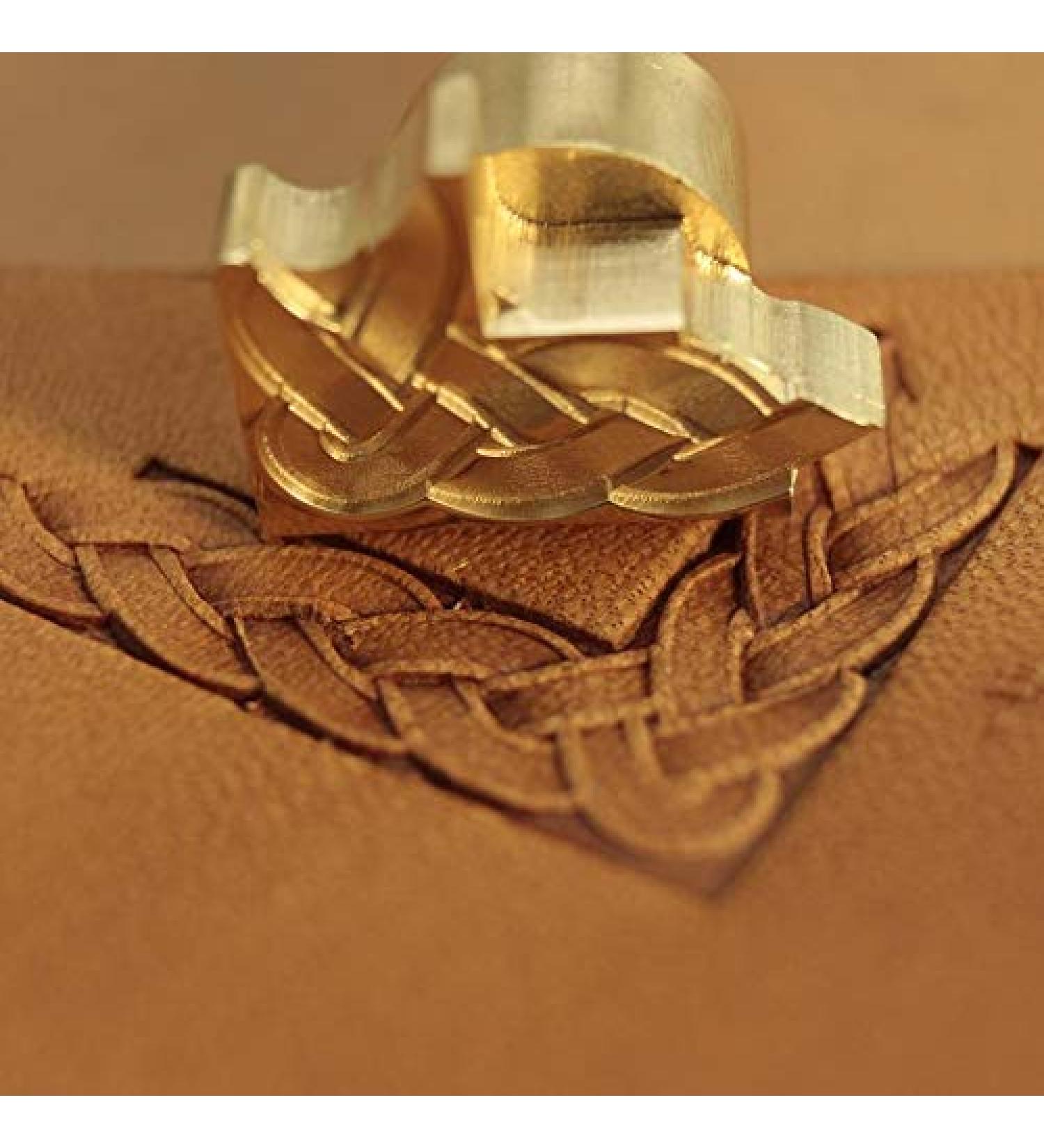 Brass Leather Working Tools - Leaf Carving Punches Stamp Craft - 251Y - Buy Online on GoSupps.com