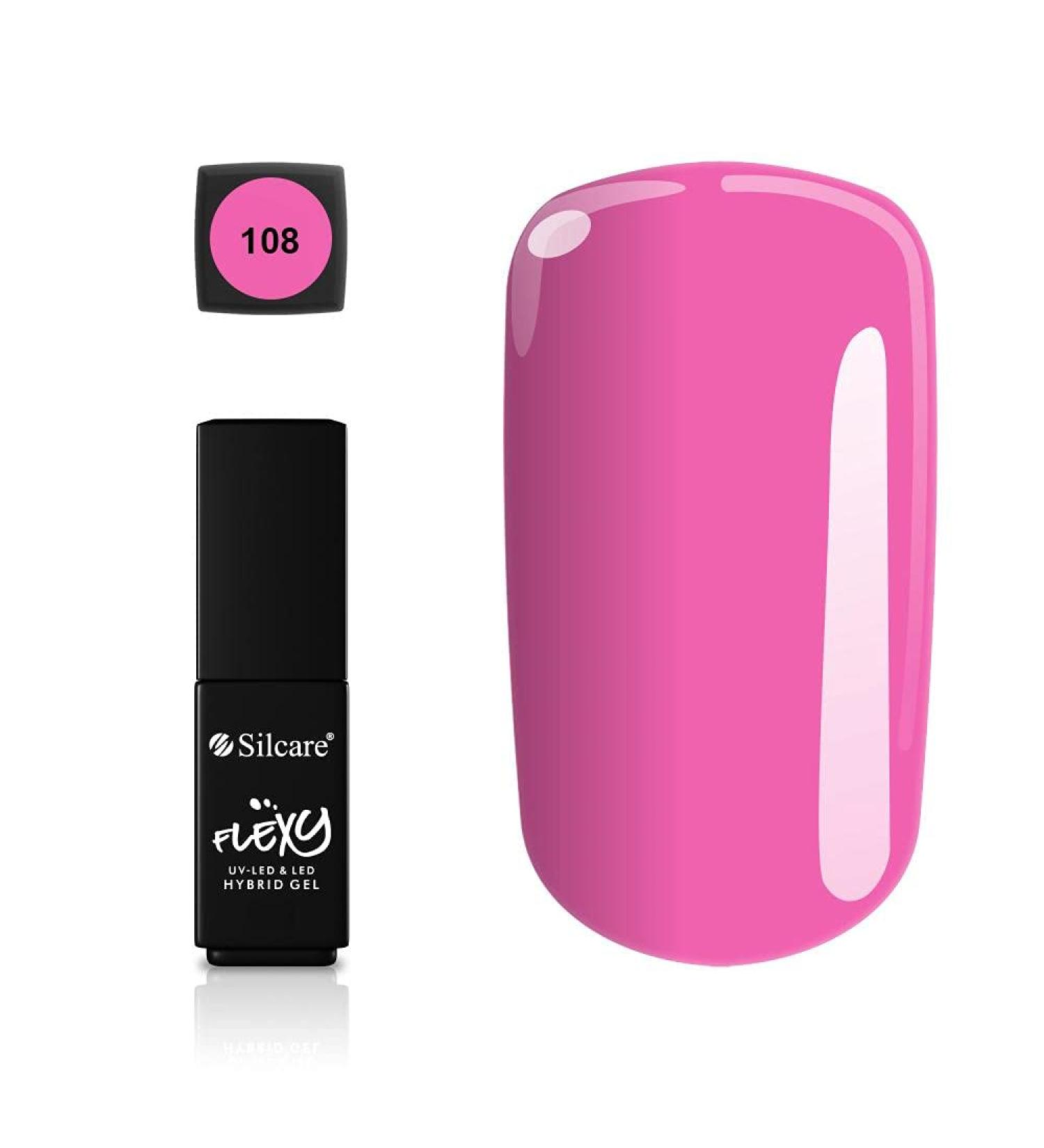 Roxie Cosmetics Silcare Soak Off Hybrid Gel Manicure Gel 4.5g - Color 108 | International Shipping Available - Buy Online on GoSupps.com