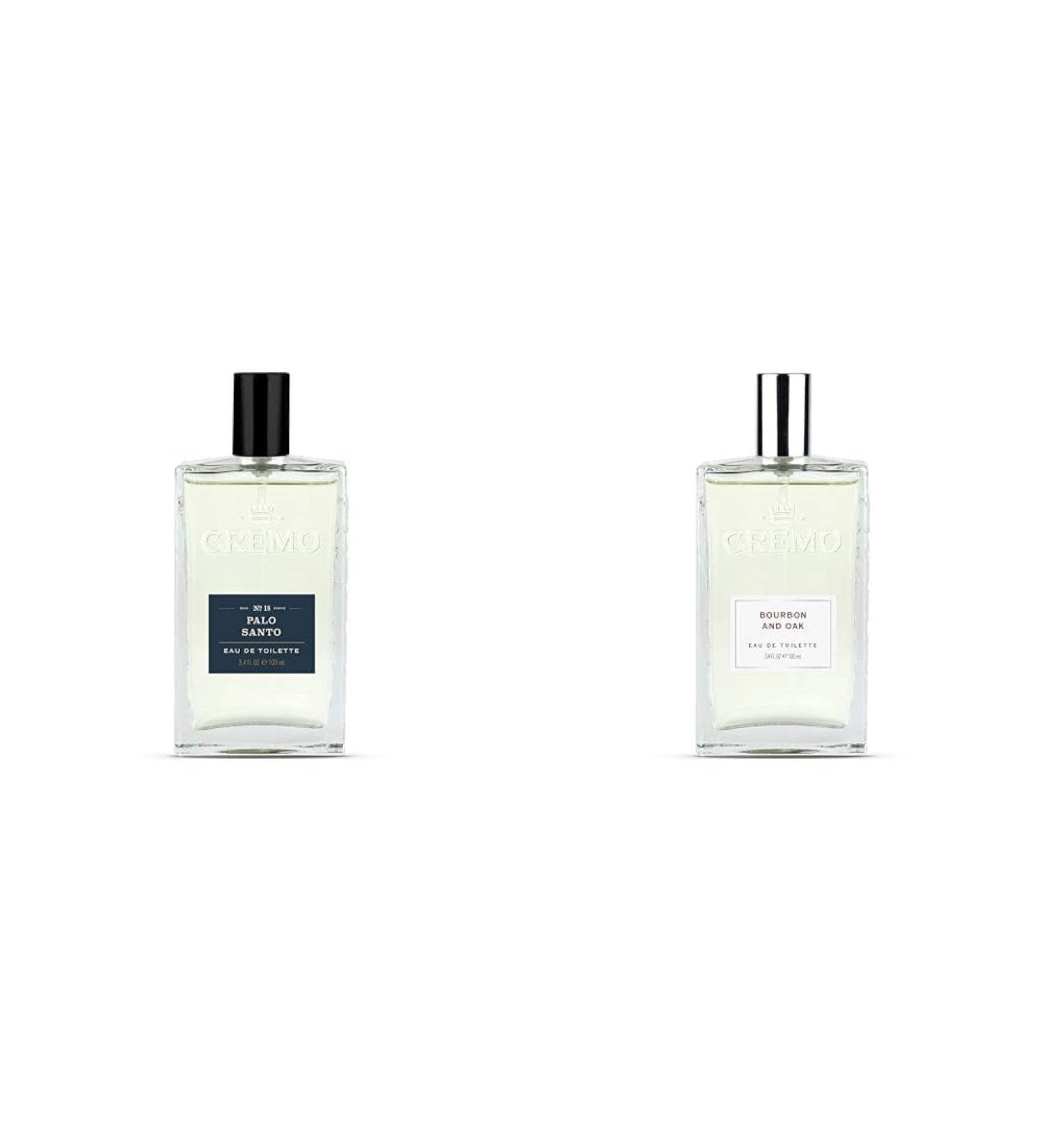 Cremo Spray Cologne Palo Santo (Reserve Collection) & Bourbon & Oak Cologne Spray A Sophisticated Blend of Distiller s Spice Palo Santo + Spray - Buy Online on GoSupps.com
