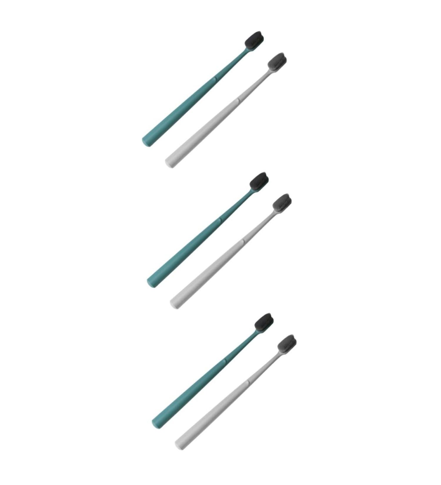 FRCOLOR 6 Pcs Toothbrushes Premium Oral Care & Teeth Cleaning Tools | International Shipping Available - Buy Online on GoSupps.com