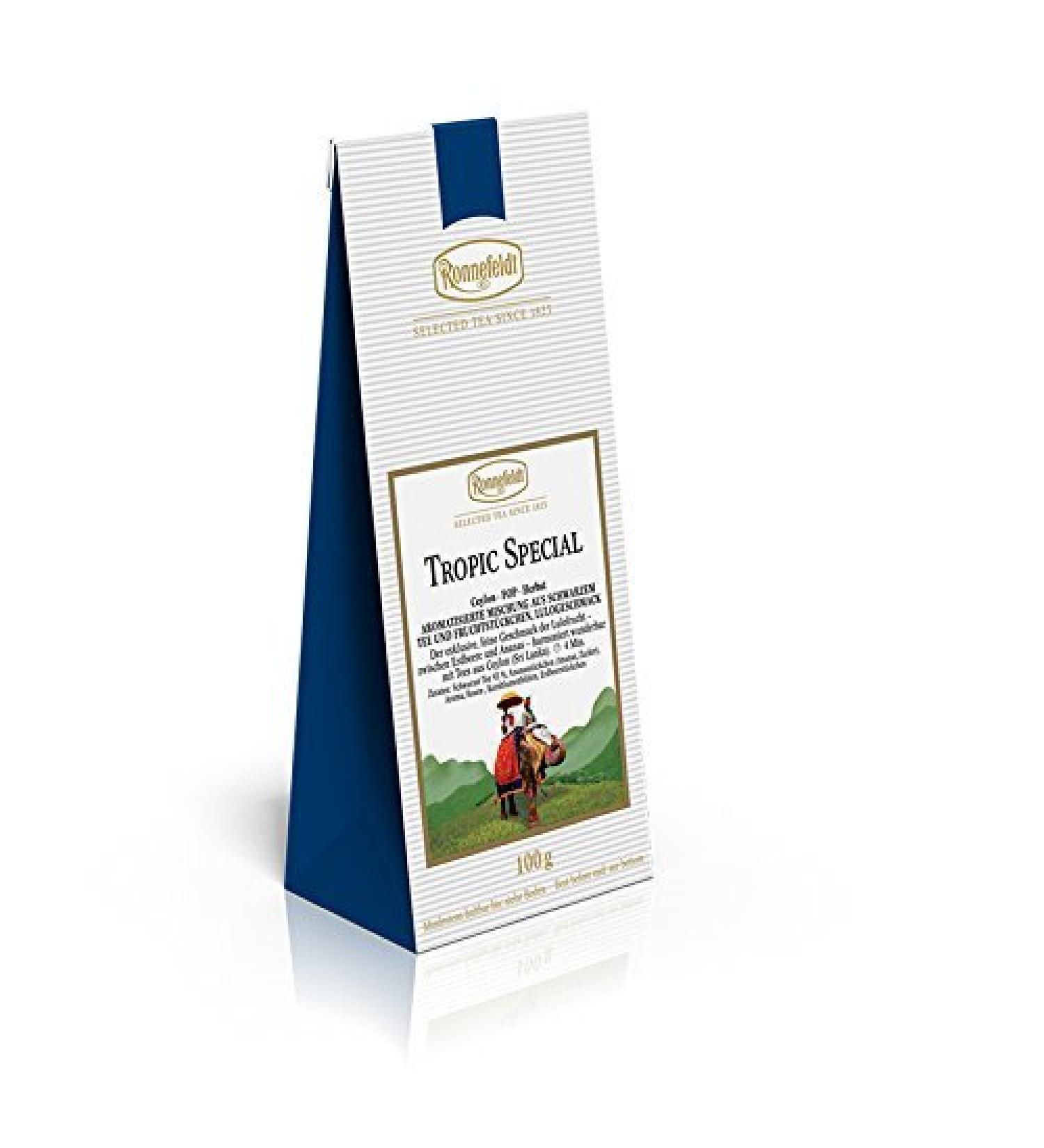  Ronnefeldt Ronnefeldt - Tropic Special - Flavored Black Tea - 100 g - Buy Online on GoSupps.com