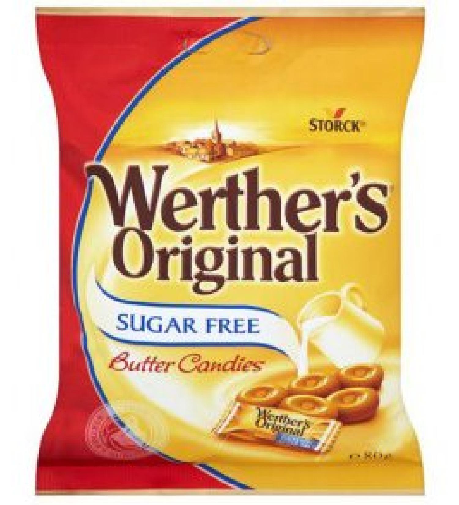 Werther's Original Werther's Original 3 x 80g sugar free butter candy bags