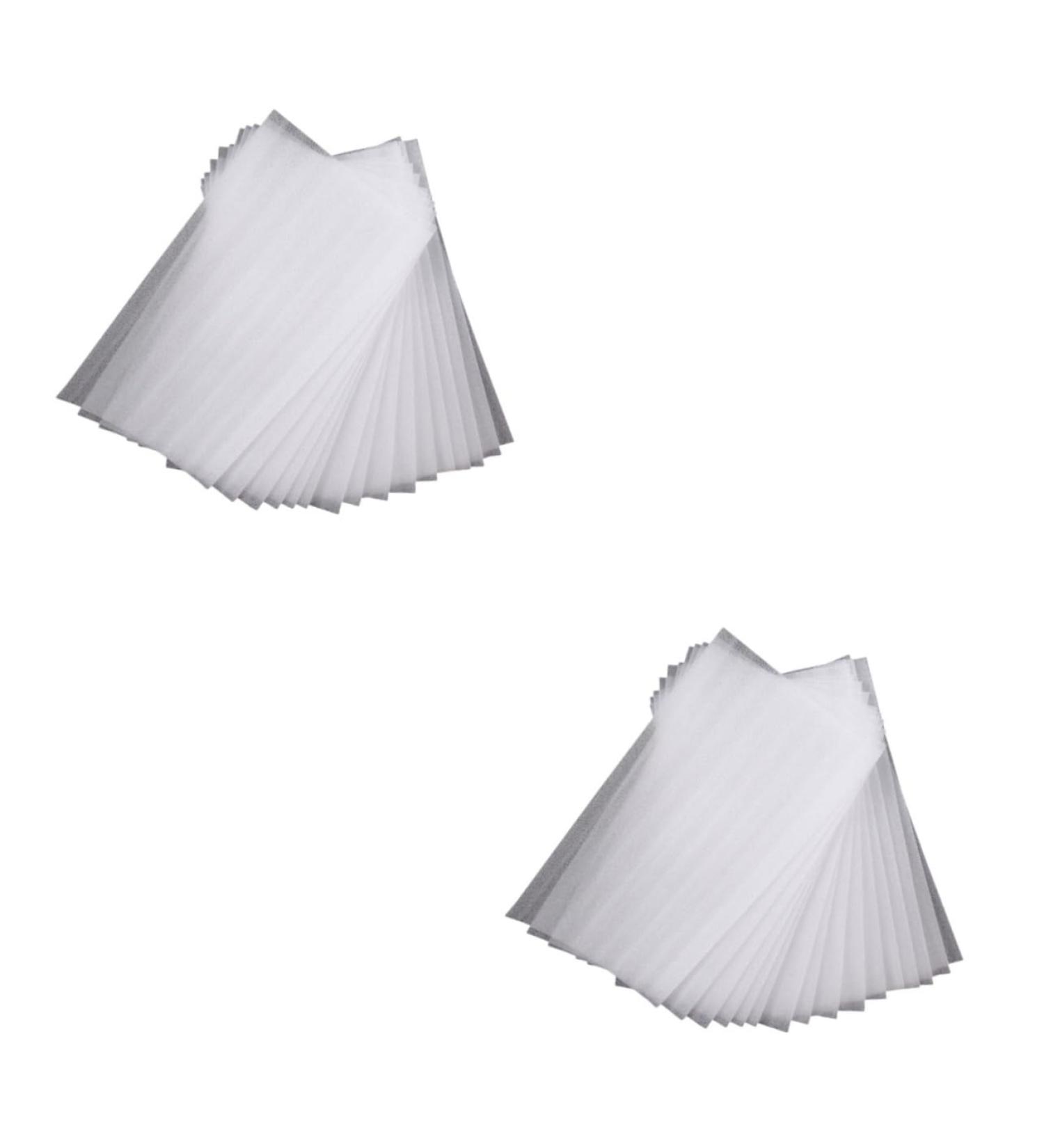 Frcolor 100 Leaf Hair Foil Highlight Kit - Premium Pearl Cotton Developer Wraps for Salon Quality Coloring - 30x10cm 2 Packs - Buy Online on GoSupps.com