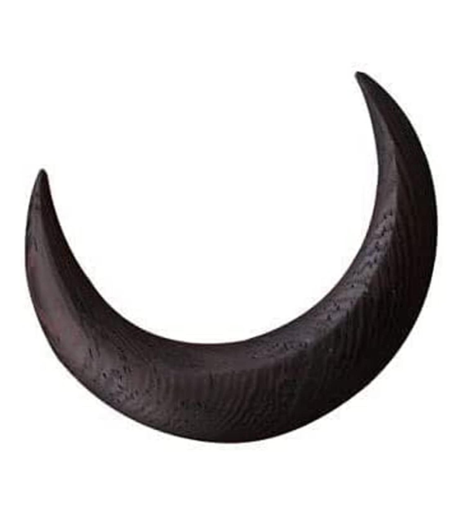 Halloween Moon Fork Wooden Hairpin Barrettes Hair Comb Hair Styling Tool Accessories Headbands Black - Buy Online on GoSupps.com