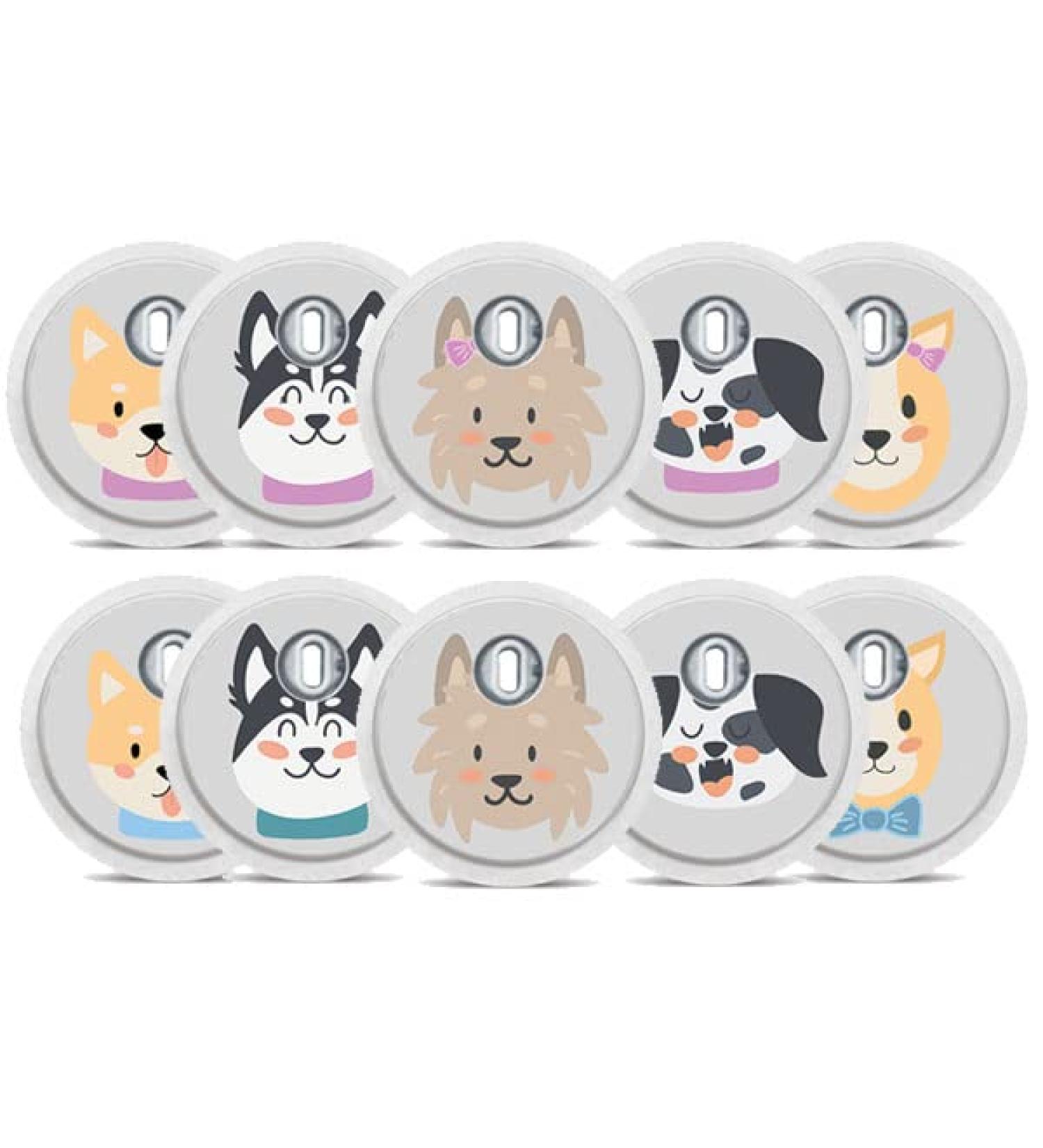 FreeStyle Libre 3 Sensor Stickers for Dogs - Set of 10 | Diasticker - Durable & Fun Designs - Buy Online on GoSupps.com