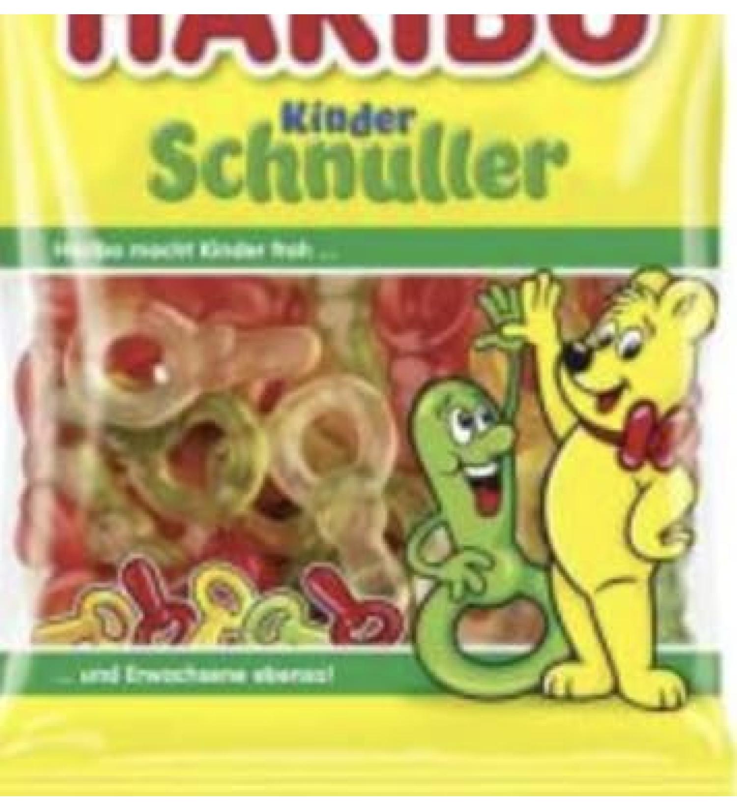 Kinder Schnuller - Bonbons en forme de sucette amusants et fruit s parfaits pour les collations sucr es - Compatible avec haribo - 175 g