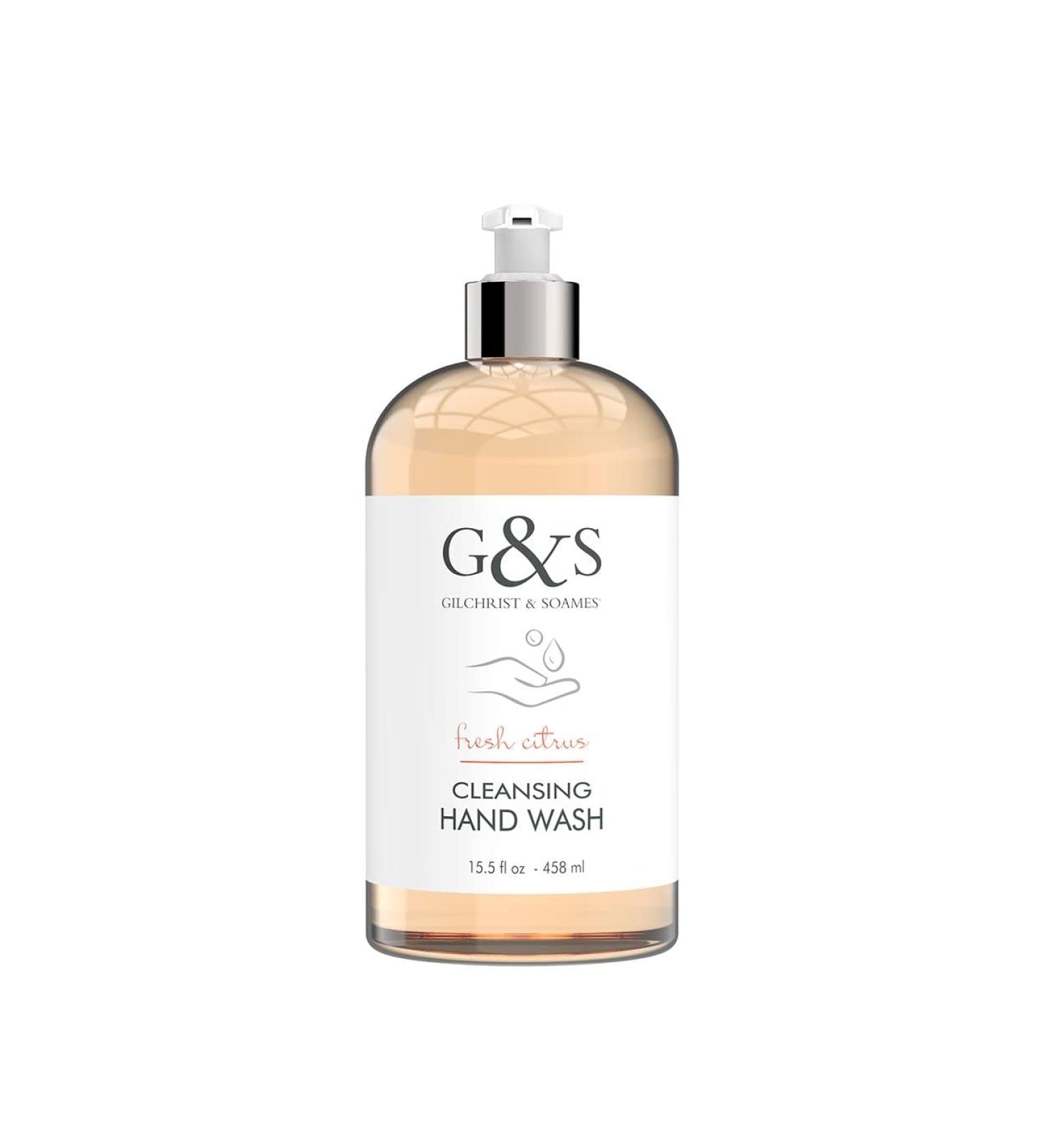 Gilchrist & Soames Fresh Citrus Hand Wash 15.5oz - Luxury Hand Soap for International Shipping - Buy Online on GoSupps.com