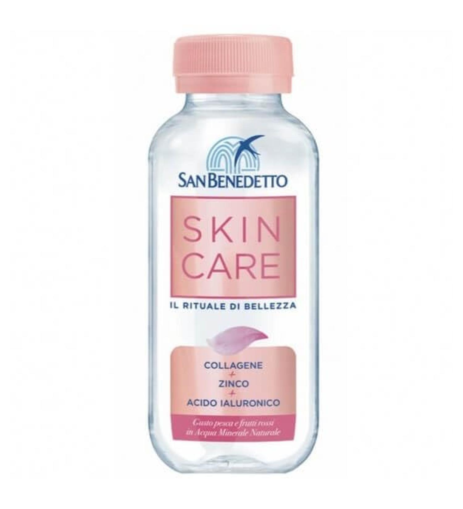San Bendetto propose le soin de la peau Water a' la pche et aux fruits rouges 24 x 220 ml