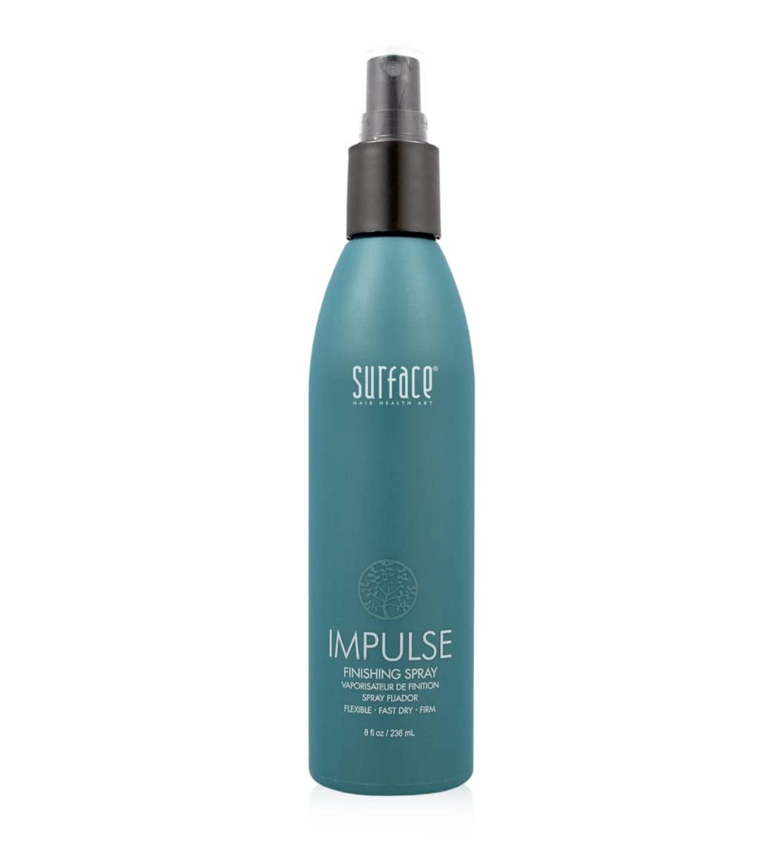 Surface Hair Impulse Finishing Spray - 8 Fl. Oz. | Fast & Flexible Hold | Thermal Styling Companion - Buy Online on GoSupps.com