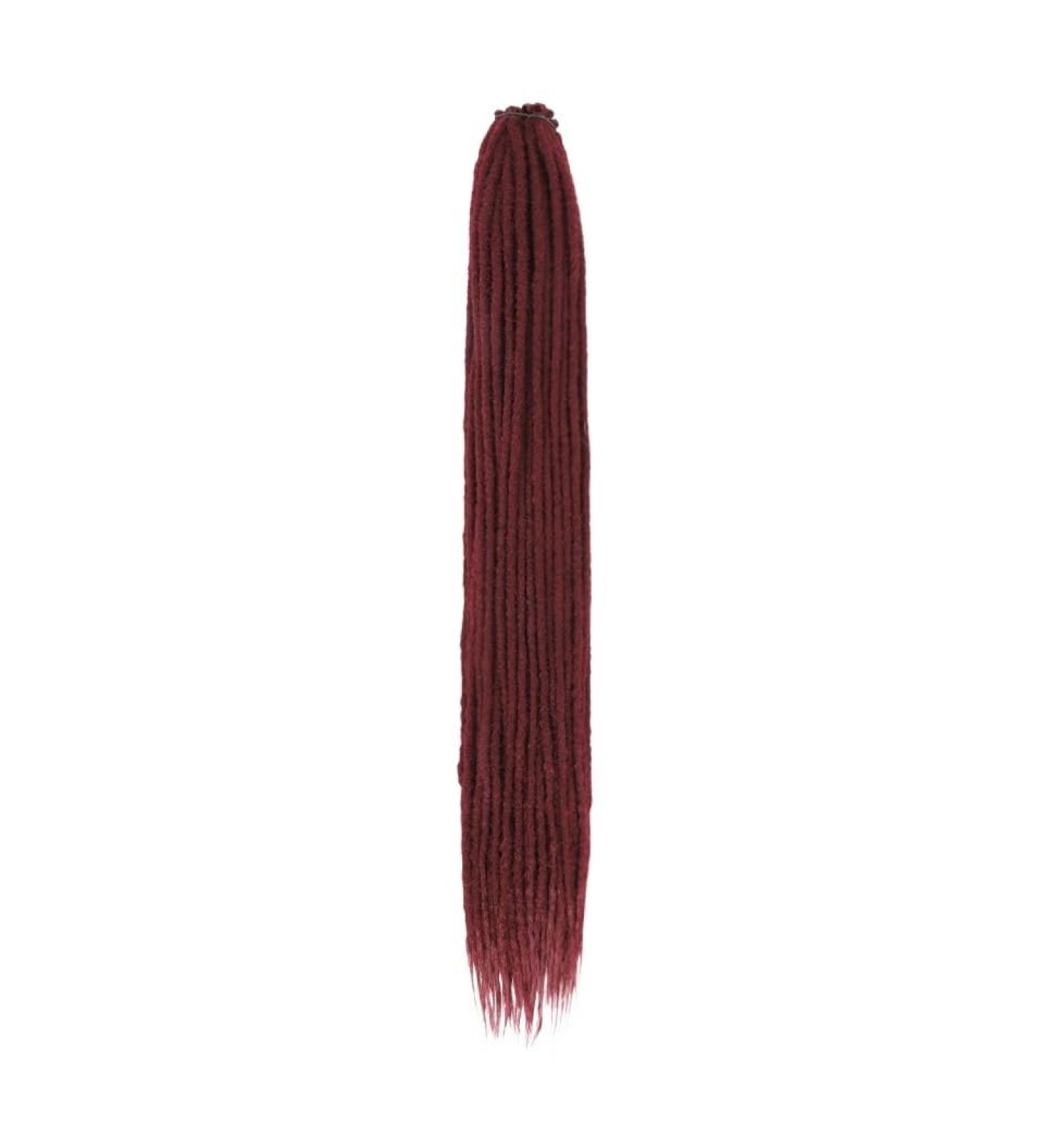 5 Strands Dreadlock Extensions Handmade Crochet Hair Synthetic 24 Inches Dread Extension Crochet Braids For Women Dreadlocks Hair(Bug) 24inches Bug - Buy Online on GoSupps.com