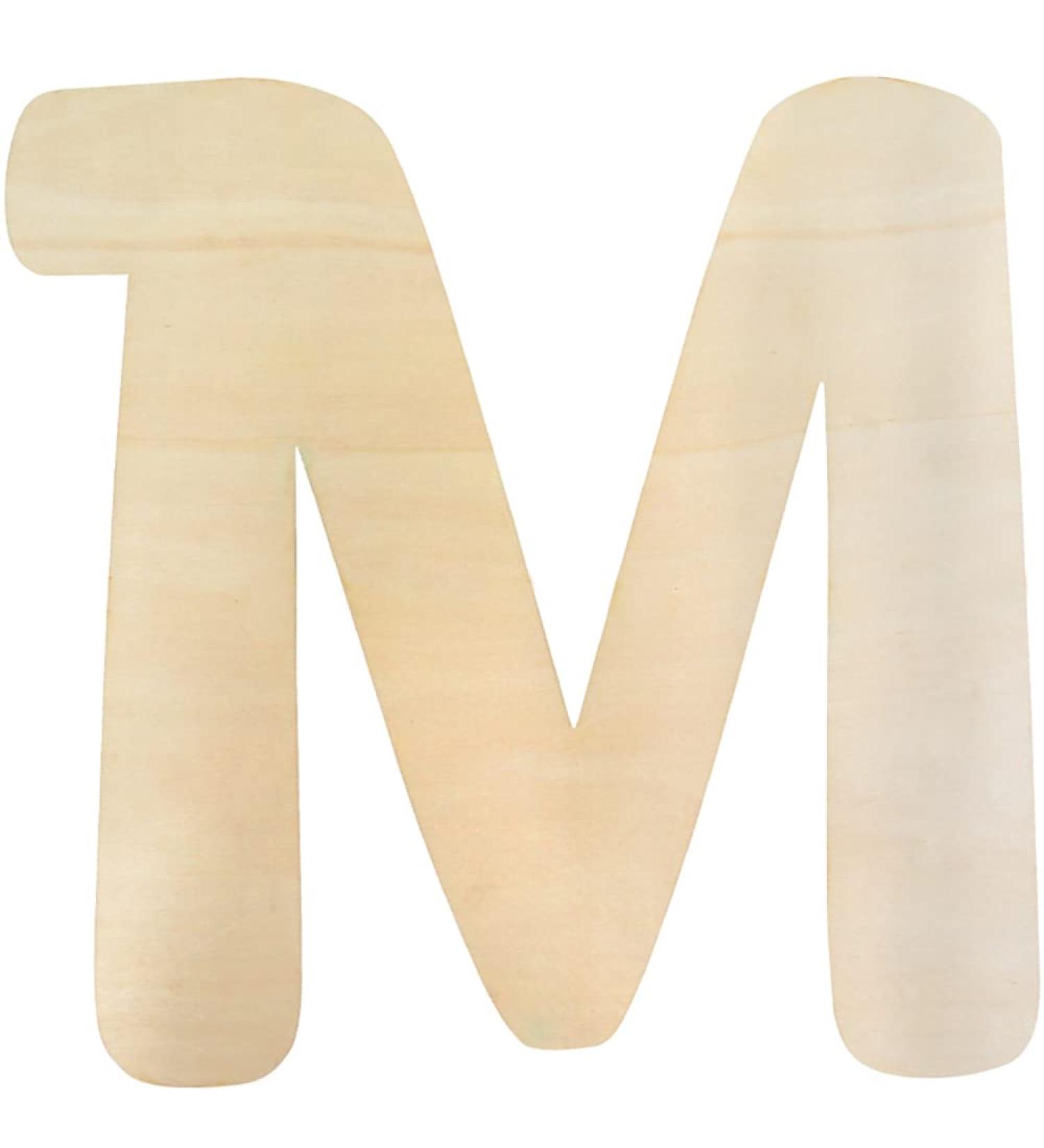 30cm Large Wooden Letter for Crafts - Capital Alphabet, 5mm Thick Unfinished MDF - Nursery Wall Art Decor - Buy Online on GoSupps.com