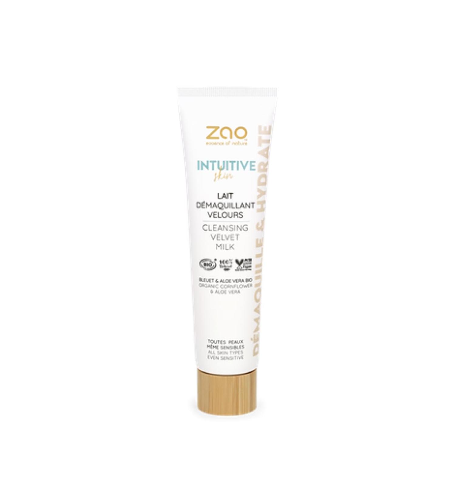 Zao - Velvet make-up remover milk - Intuitive skin - 100ml