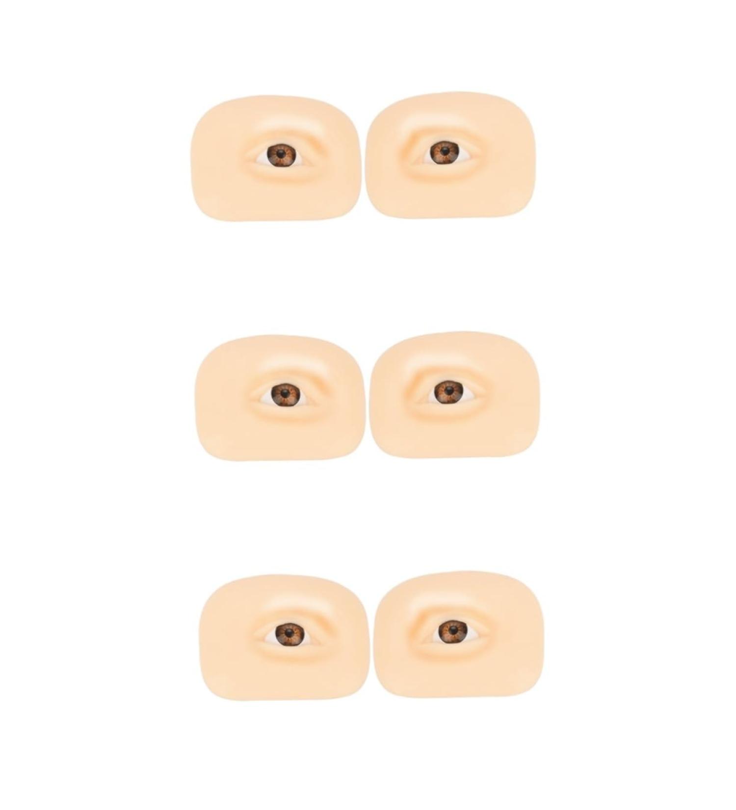 Beavorty 3 sets Blank Thick Portable Board Up Eyeshadow Fake Training Makeup Make of Artificial Professional 6.9x5.2cmx3pcs Assorted Colorx3pcs - Buy Online on GoSupps.com