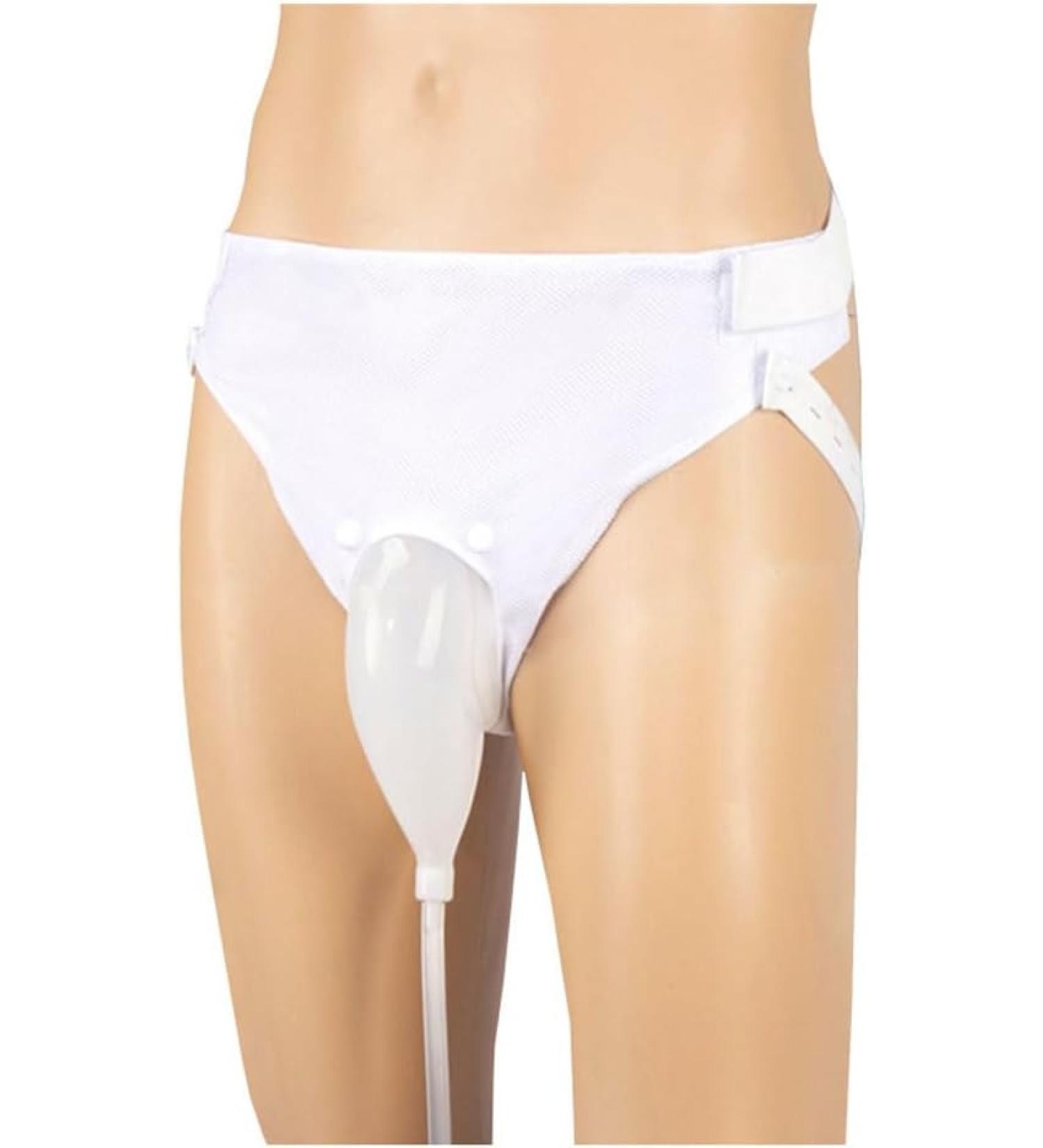 Female External Catheter Condom Catheters A Reusable Portable Women's Comfortable Urine System Equipped with a Silicone Urine Collector with 2 Catheterization Bags (Women Type White) - Buy Online on GoSupps.com