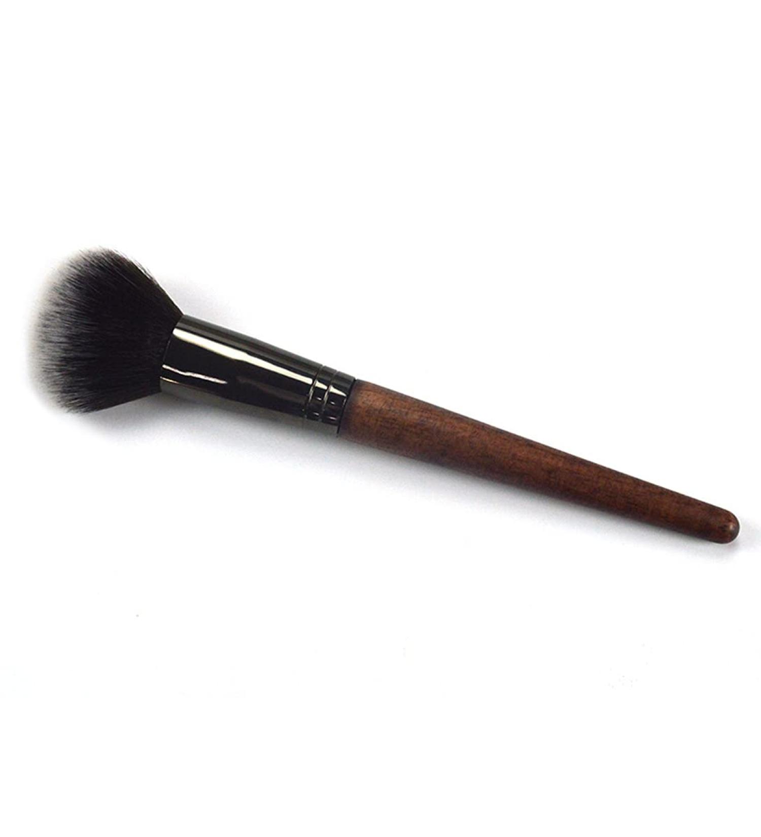 RN BEAUTY Sandalwood Makeup Brush Set - Professional Thick & Dense Synthetic Kabuki Brushes for Powder, Foundation, Blush, Bronzer, Contour - Mineral Blending Buffing Face Blender - Buy Online on GoSupps.com