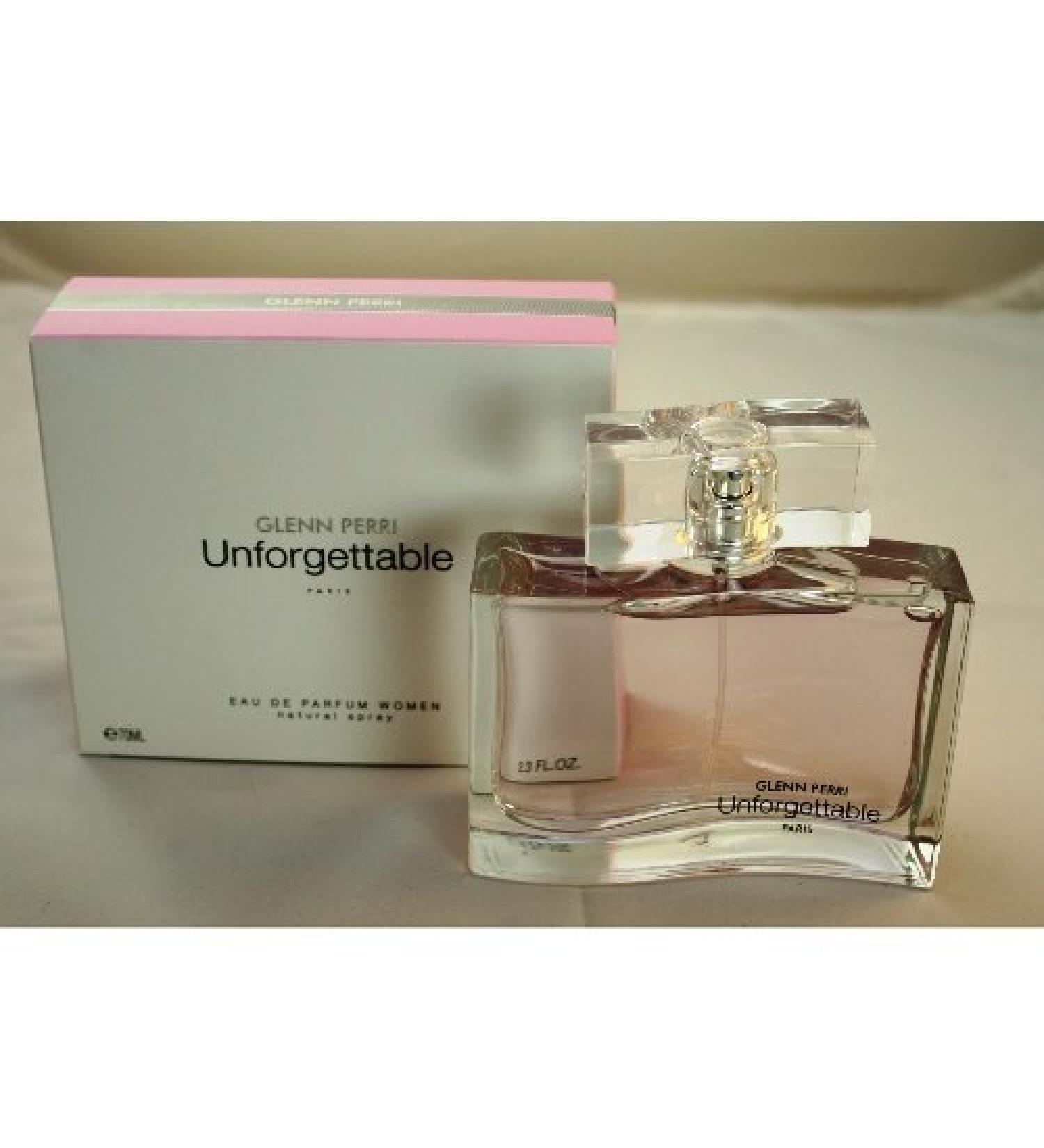 Unforgettable Glenn Perri Eau De Parfum Women Spray 2.3 Oz 70 Ml