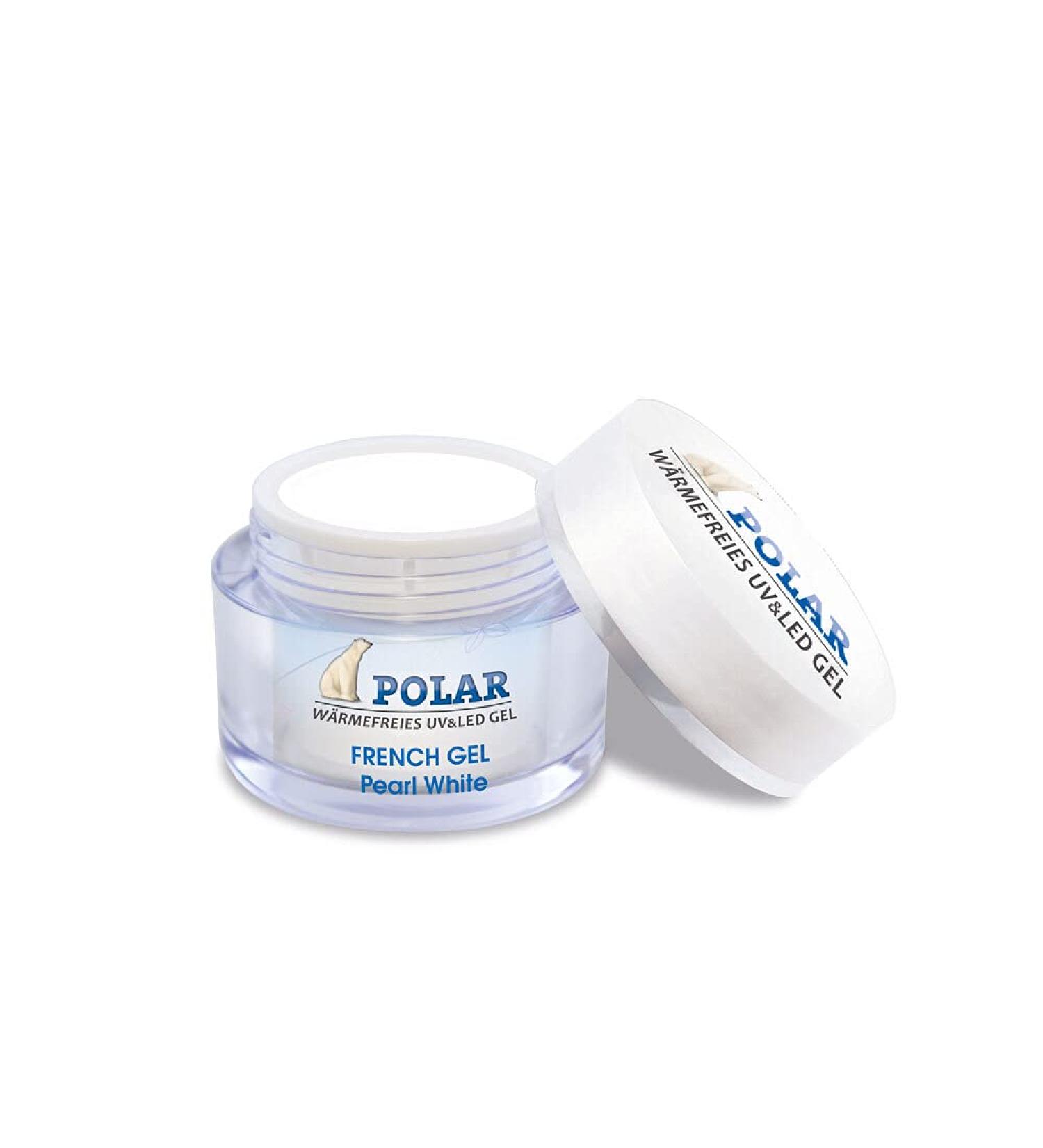 Buy French Gel Polar Pearl White 5ml - Premium Quality Nail Gel for Stunning Manicures | International Shipping Available - Buy Online on GoSupps.com
